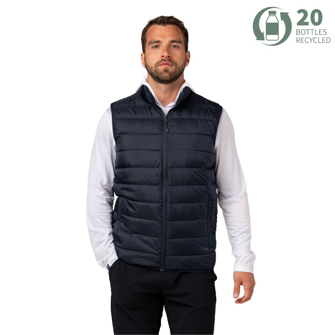 Men's Pacific Puffer 100 GSM Insulated Faux Down Packable Quilted
