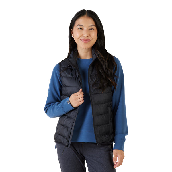 Women's Pacific Puffer 100 GSM Insulated Faux Down Packable Quilted Vest