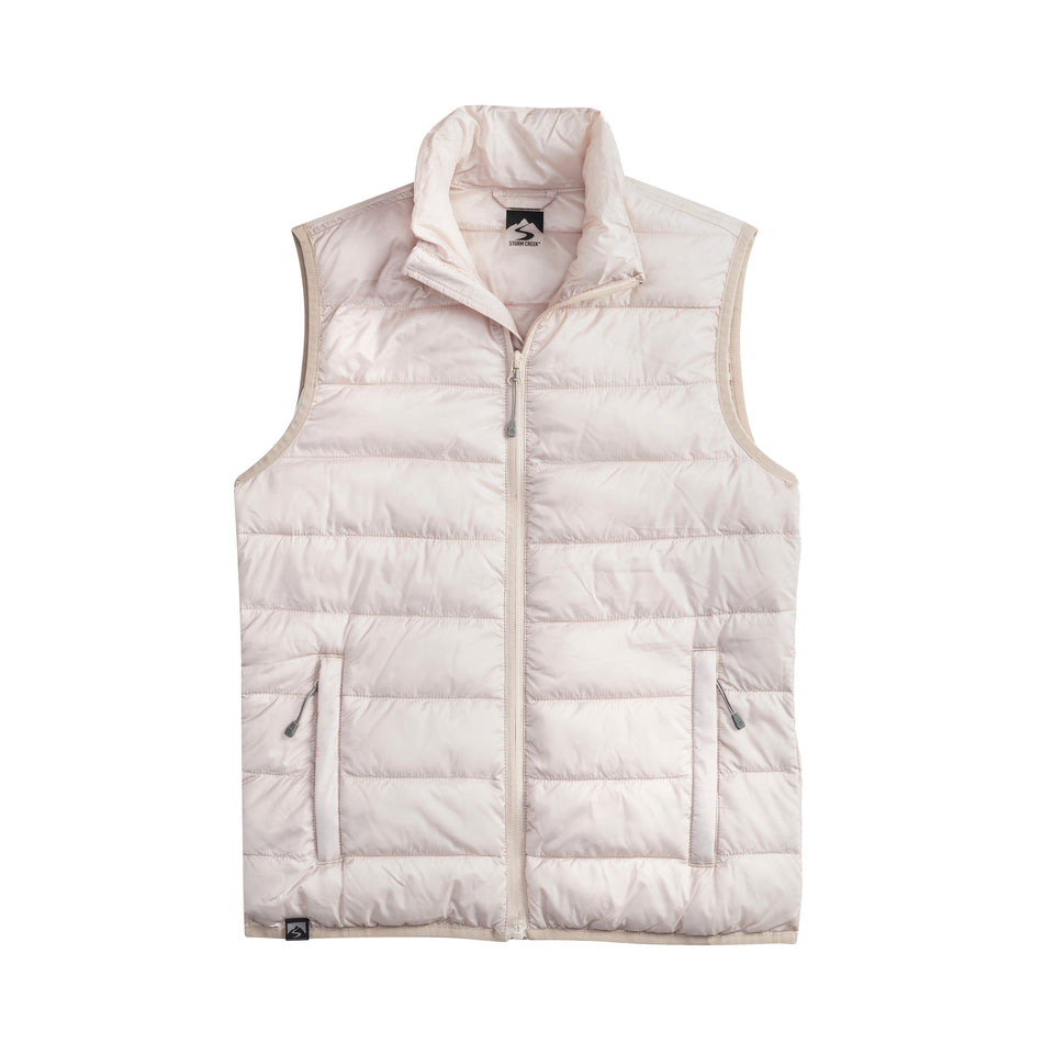Women's Pacific Puffer 100 GSM Insulated Faux Down Packable Quilted Vest