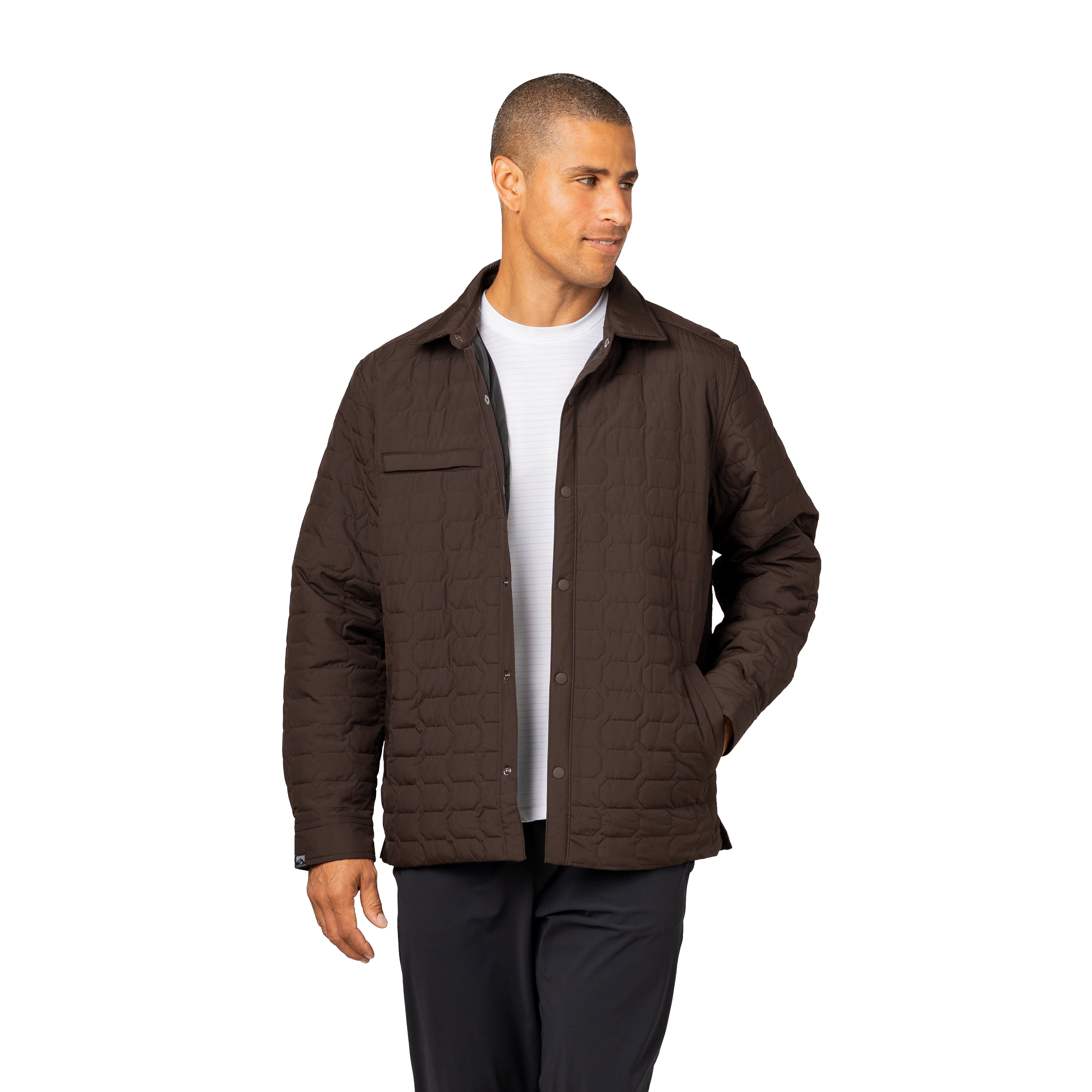 Men's Artisan 100 GSM Insulated Quilted Shirt Jacket – Storm Creek