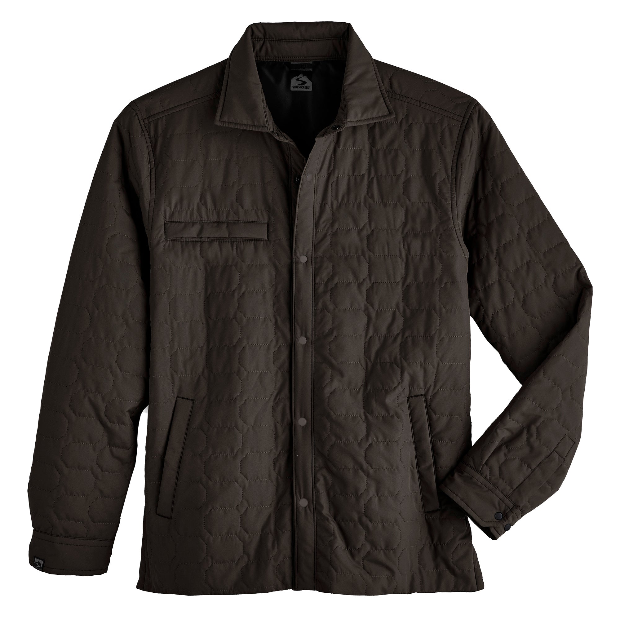 Men's Artisan 100 GSM Insulated Quilted Shirt Jacket – Storm Creek