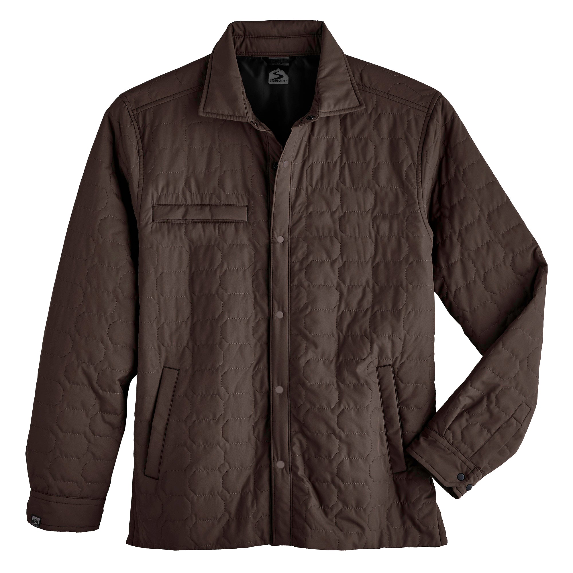 Men's Artisan 100 GSM Insulated Quilted Shirt Jacket – Storm Creek