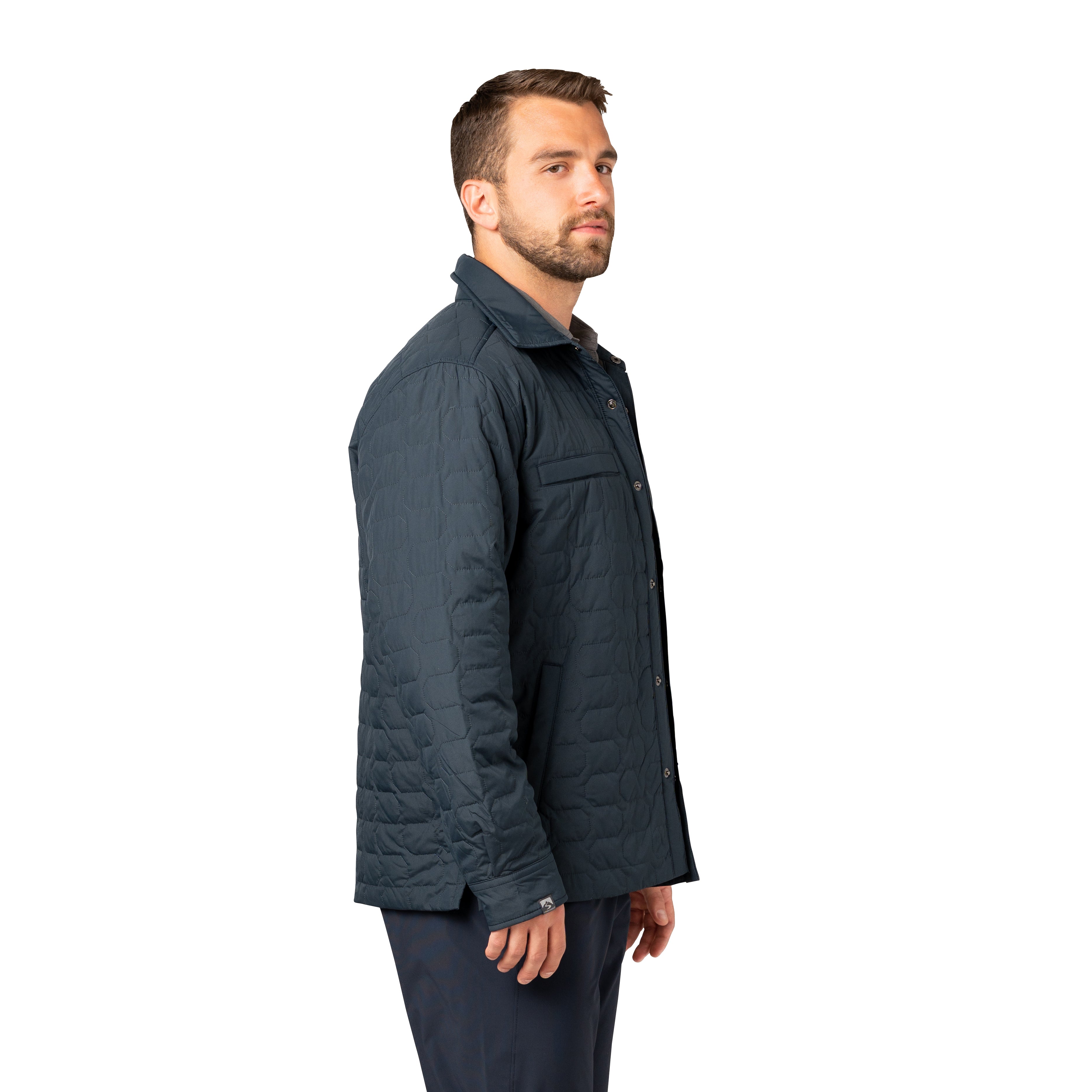 Men's Artisan 100 GSM Insulated Quilted Shirt Jacket – Storm Creek