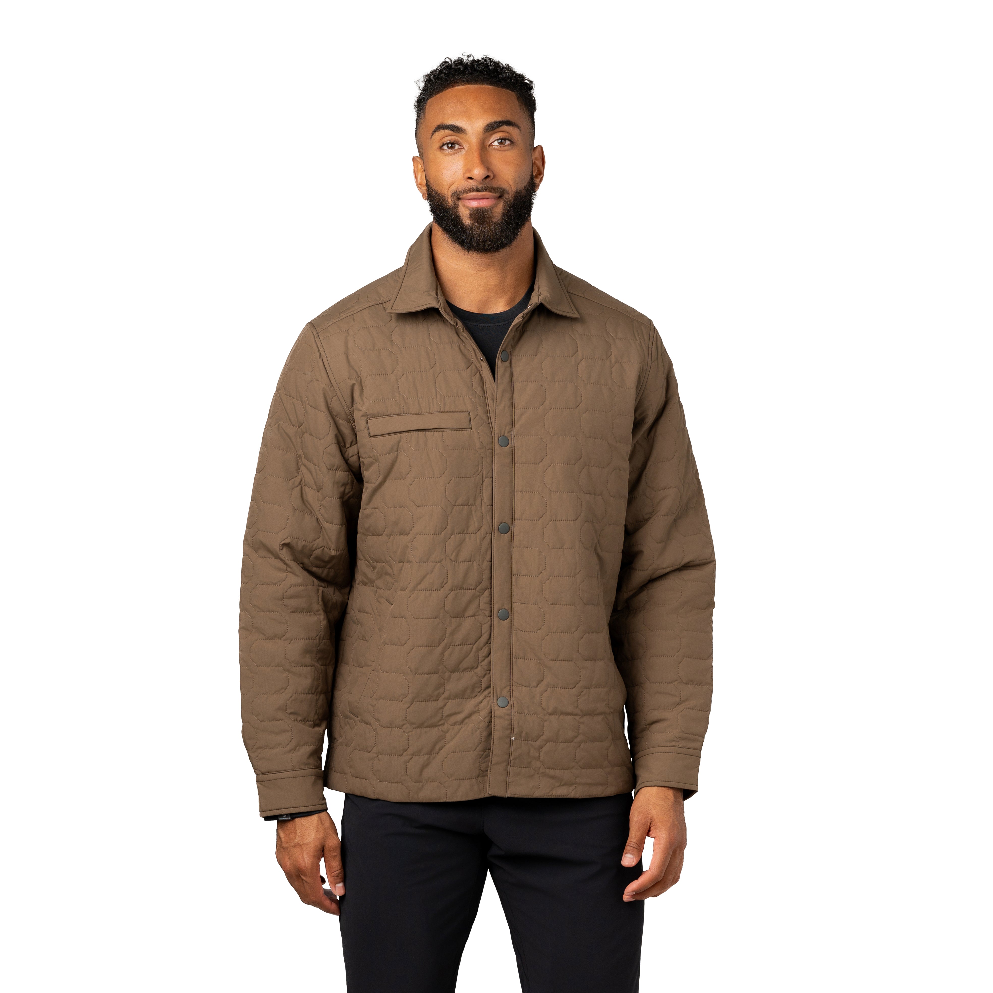 Men's Artisan 100 GSM Insulated Quilted Shirt Jacket – Storm Creek