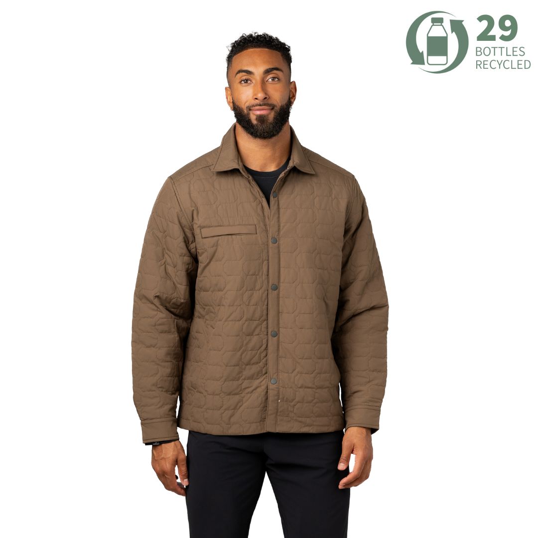 Men's Artisan 100 GSM Insulated Quilted Shirt Jacket – Storm Creek