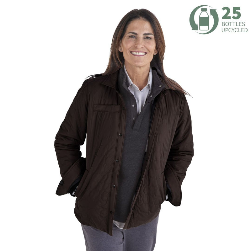 Women's Artisan 100 GSM Insulated Quilted Shirt Jacket