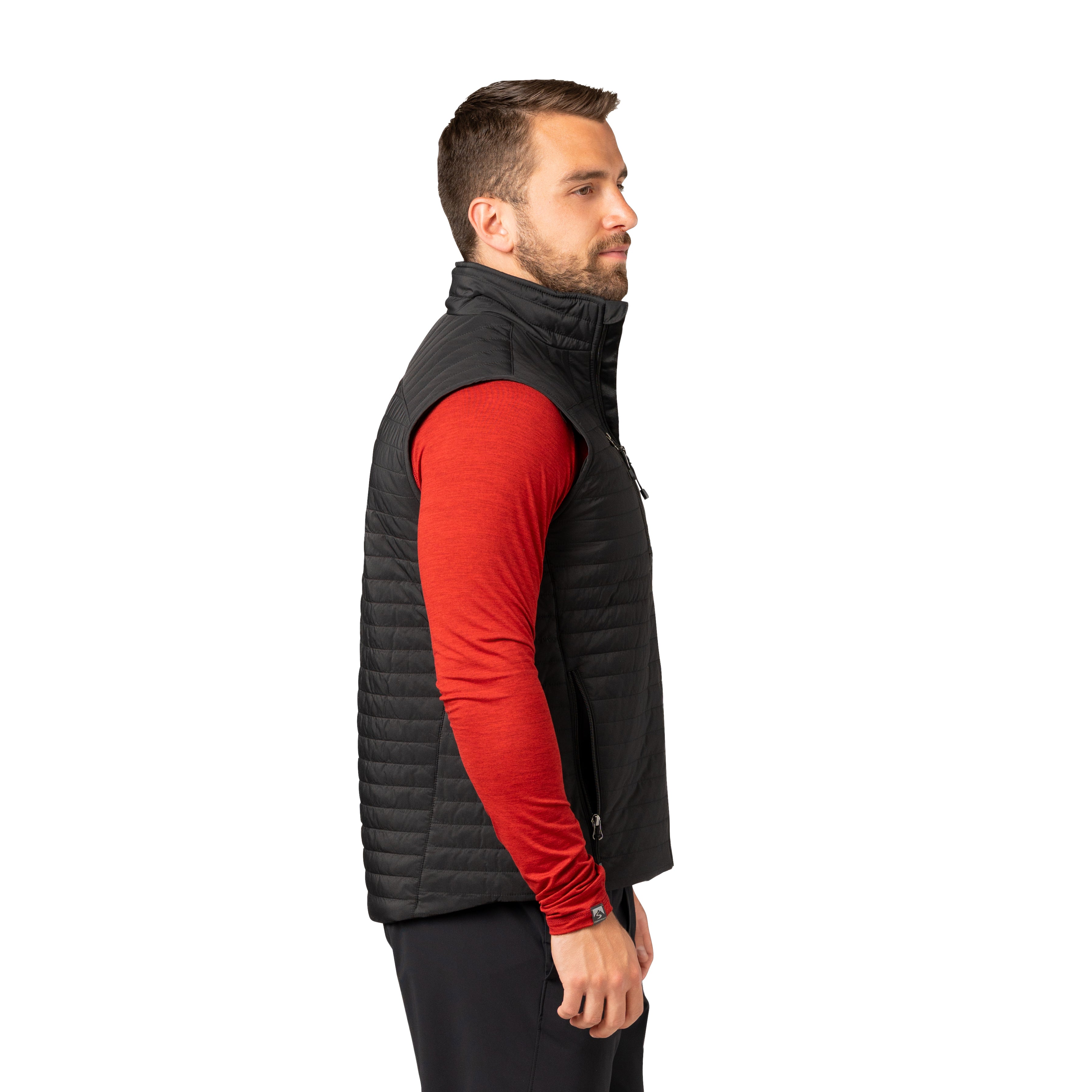 Men's Tagless Front Runner 120 GSM Insulated Quilted Vest MTO