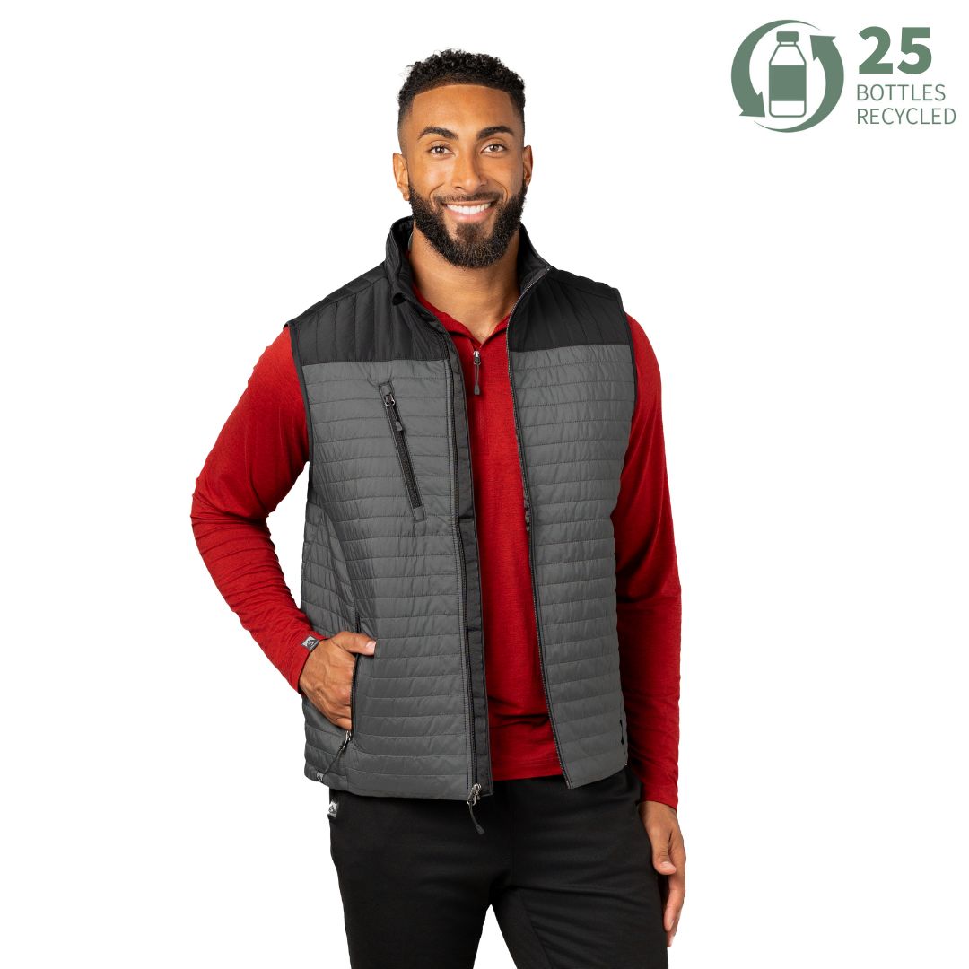 Men's Front Runner 120 GSM Insulated Quilted Vest – Storm Creek