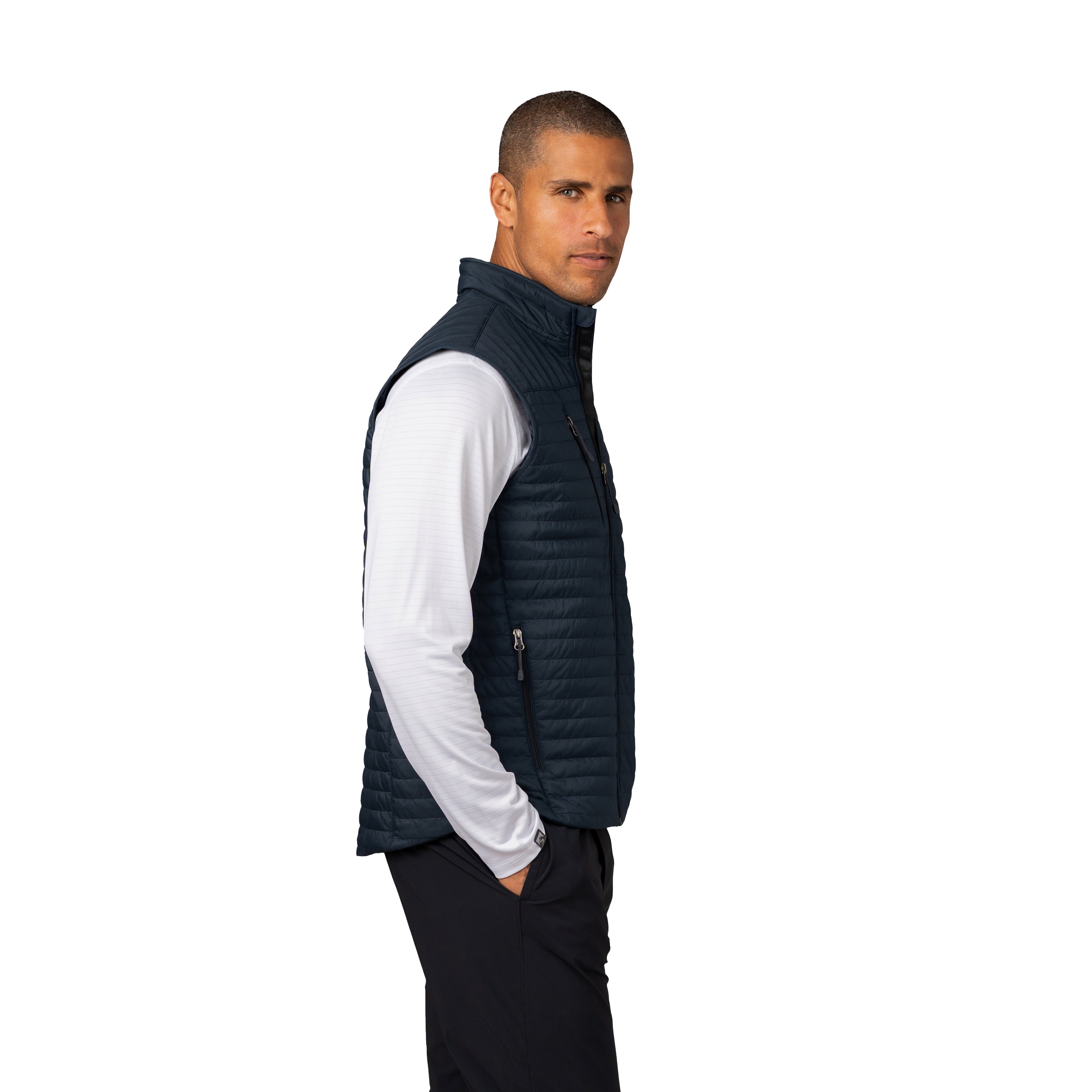 Men's Front Runner 120 GSM Insulated Quilted Vest – Storm Creek