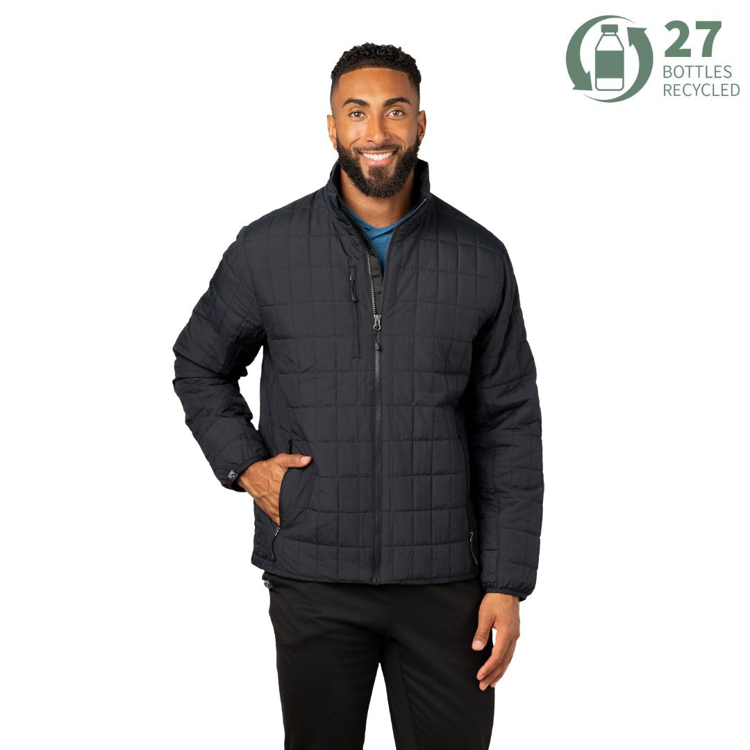 週末価格！テンダーロイン　3BUTTON JKT LINING BLACK M Men's Traveler 60 GSM Insulated Packable Quilted Jacket – Storm