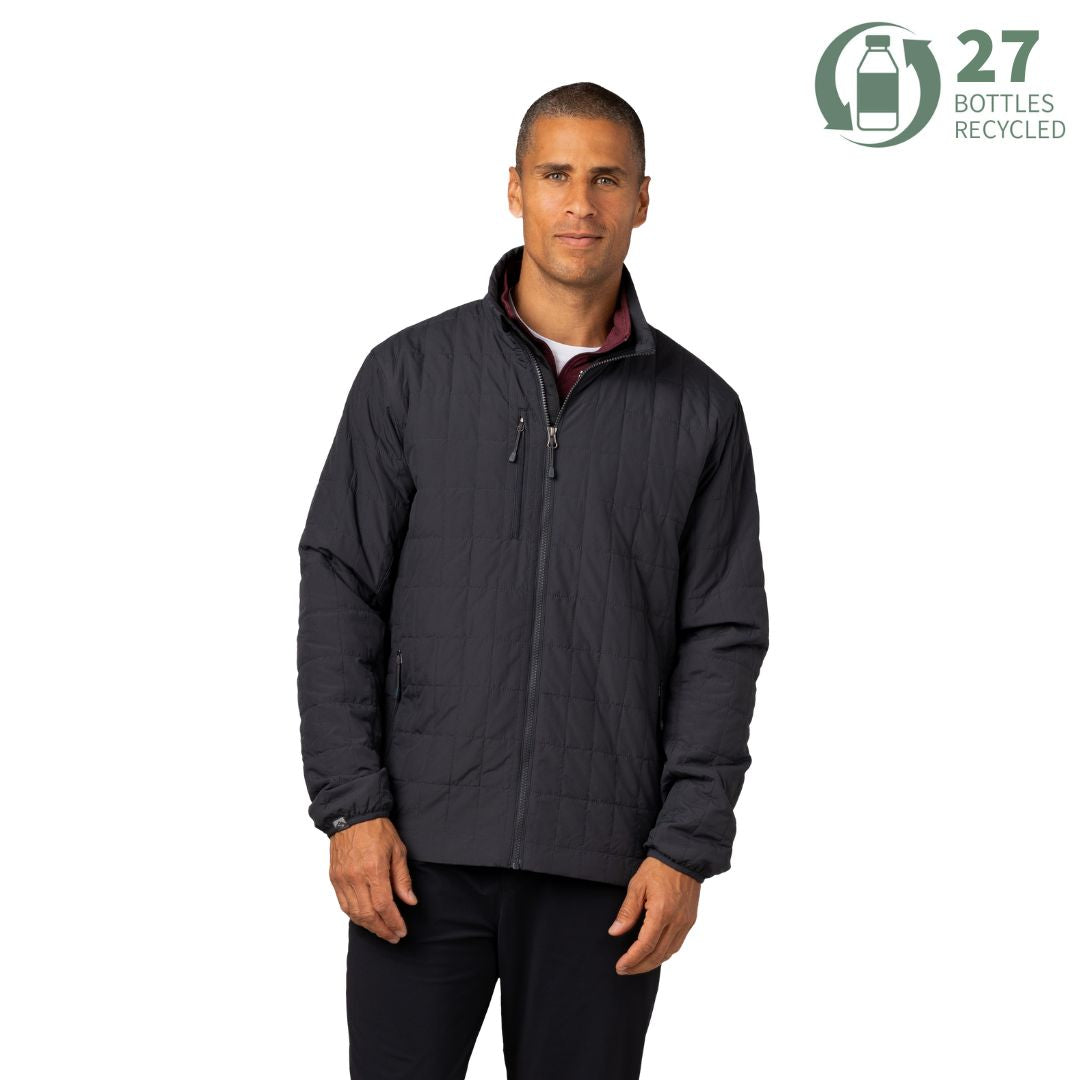 Men's Traveler 60 GSM Insulated Packable Quilted Jacket – Storm
