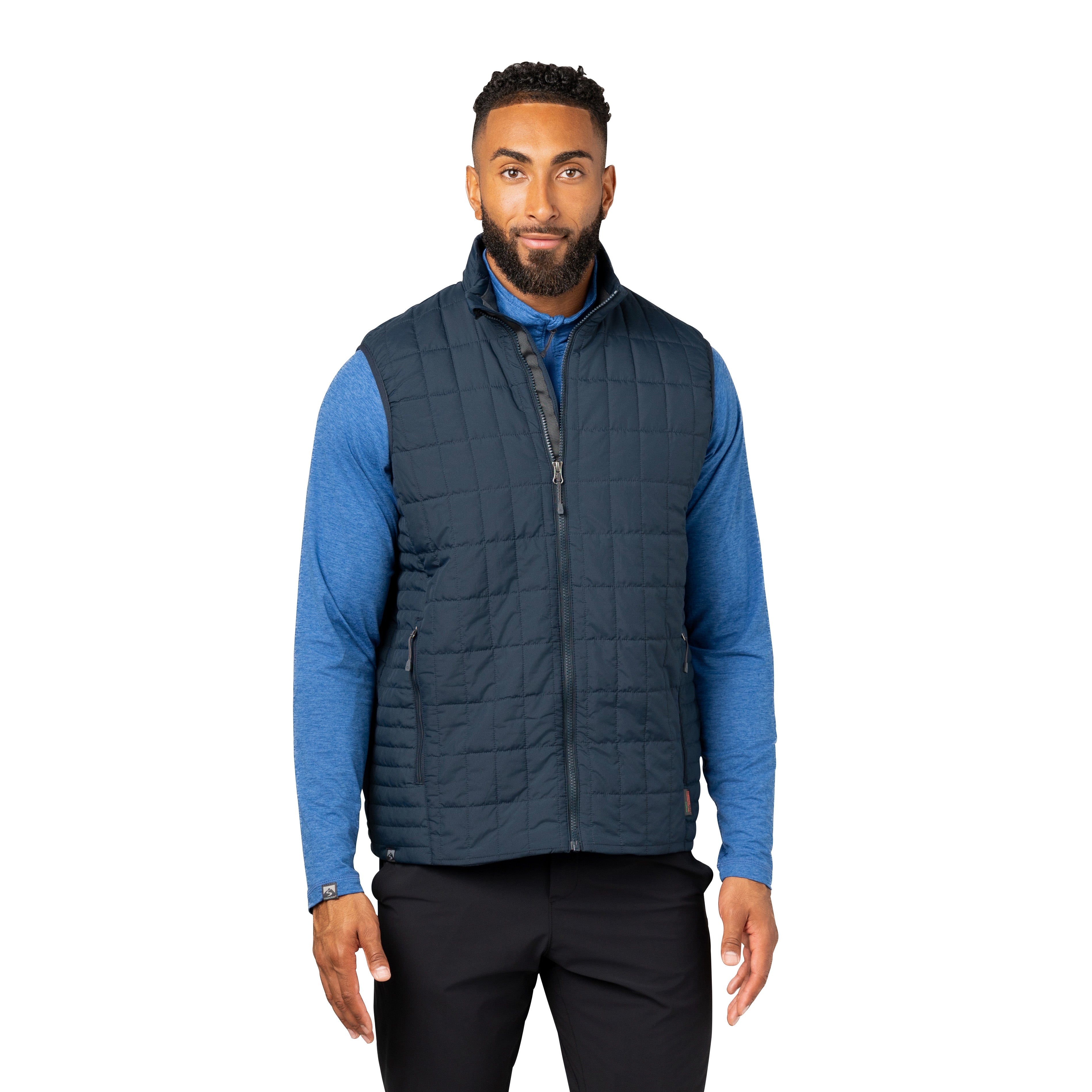 Men's Traveler 60 GSM Insulated Packable Quilted Vest – Storm