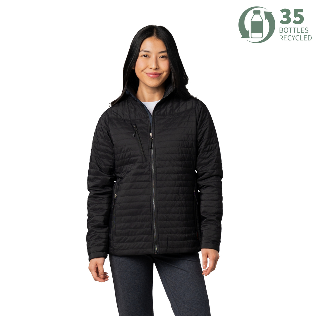 Women's Tagless Front Runner 120 GSM Insulated Quilted Jacket MTO