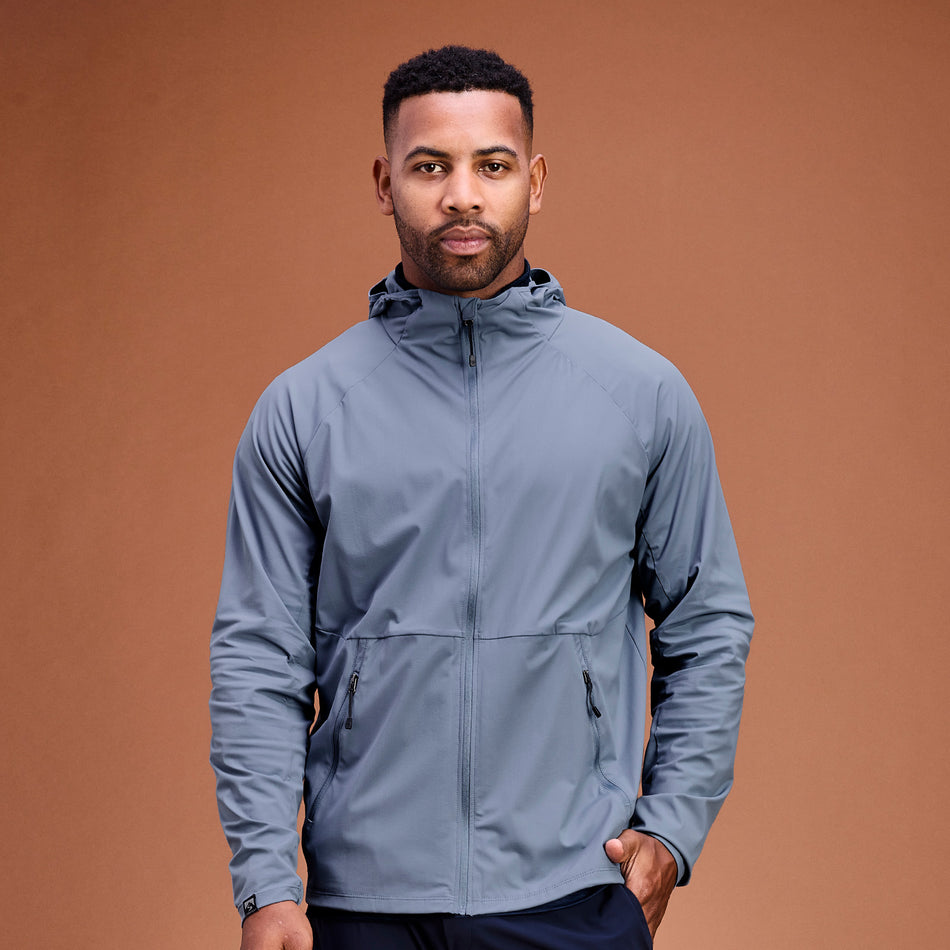 Men's Velocity 4-Way Stretch Performance Full Zip Hoodie