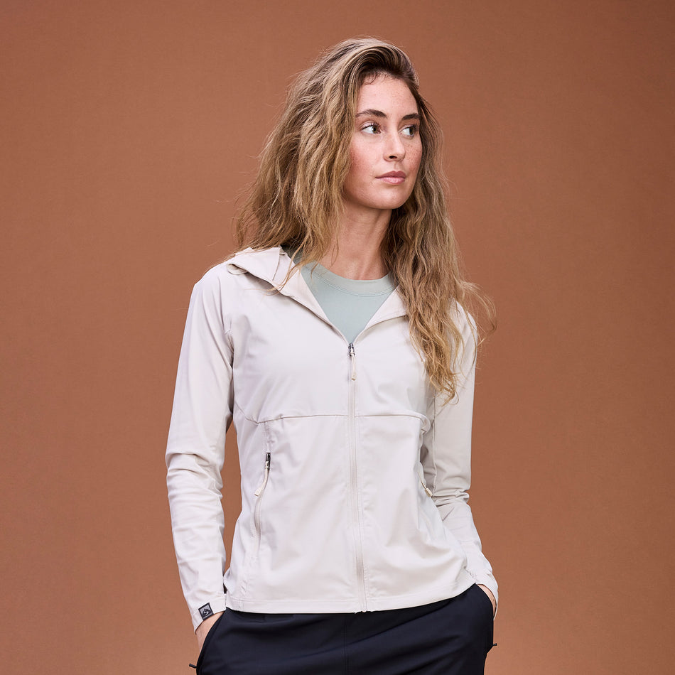 Women's Velocity 4-Way Stretch Performance Full Zip Hoodie