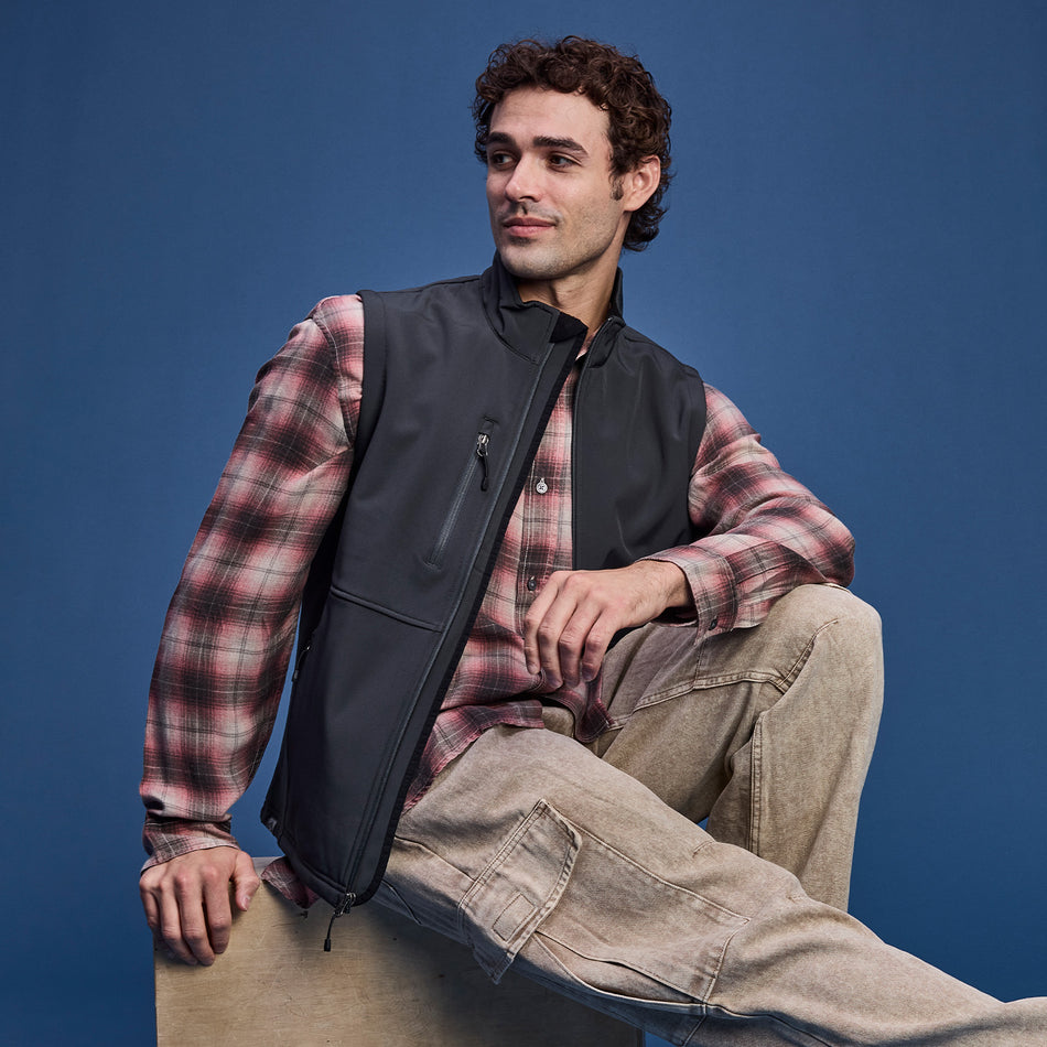 Men's Trailblazer Fleece-Lined Softshell Vest