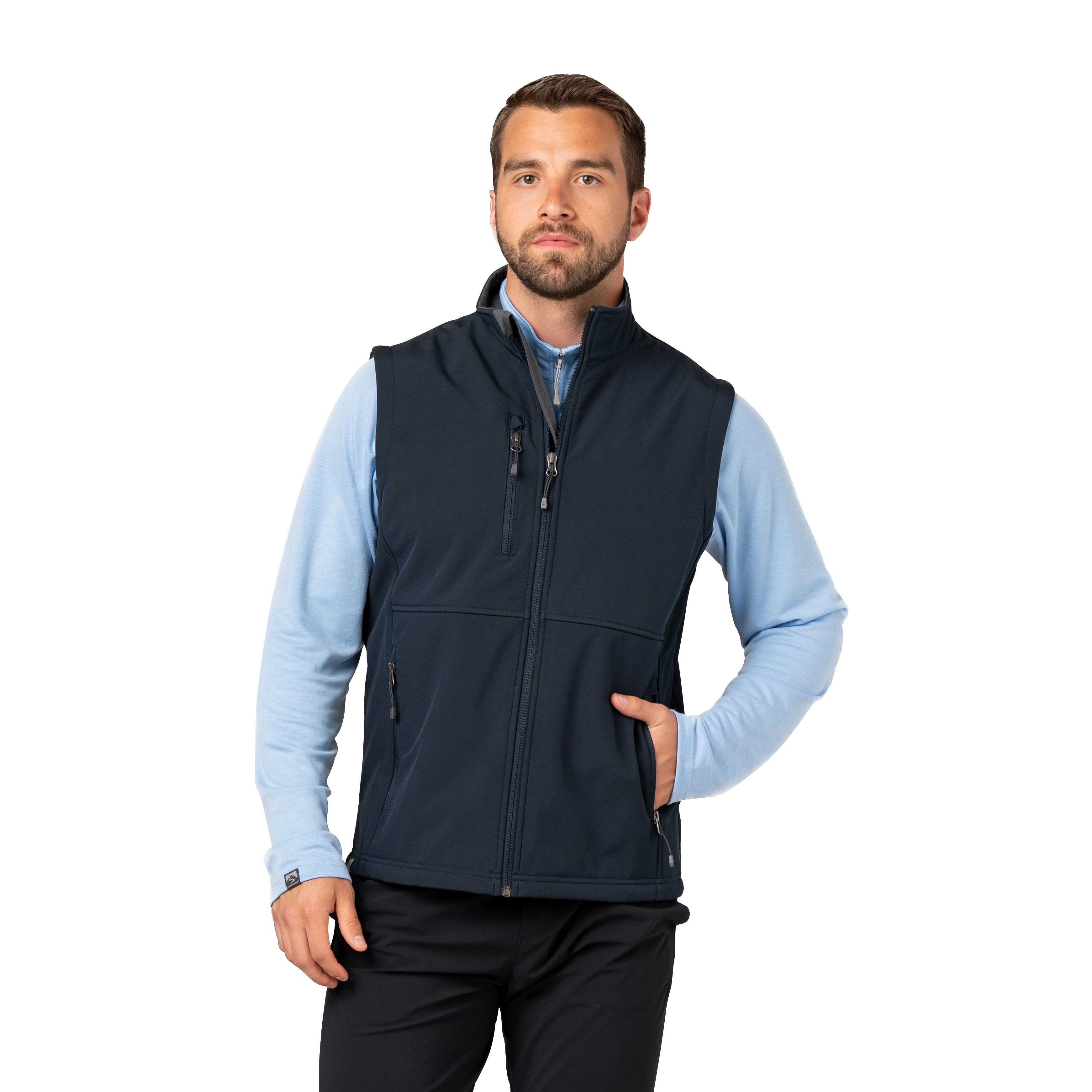 Men's Trailblazer Fleece-Lined Softshell Vest – Storm Creek