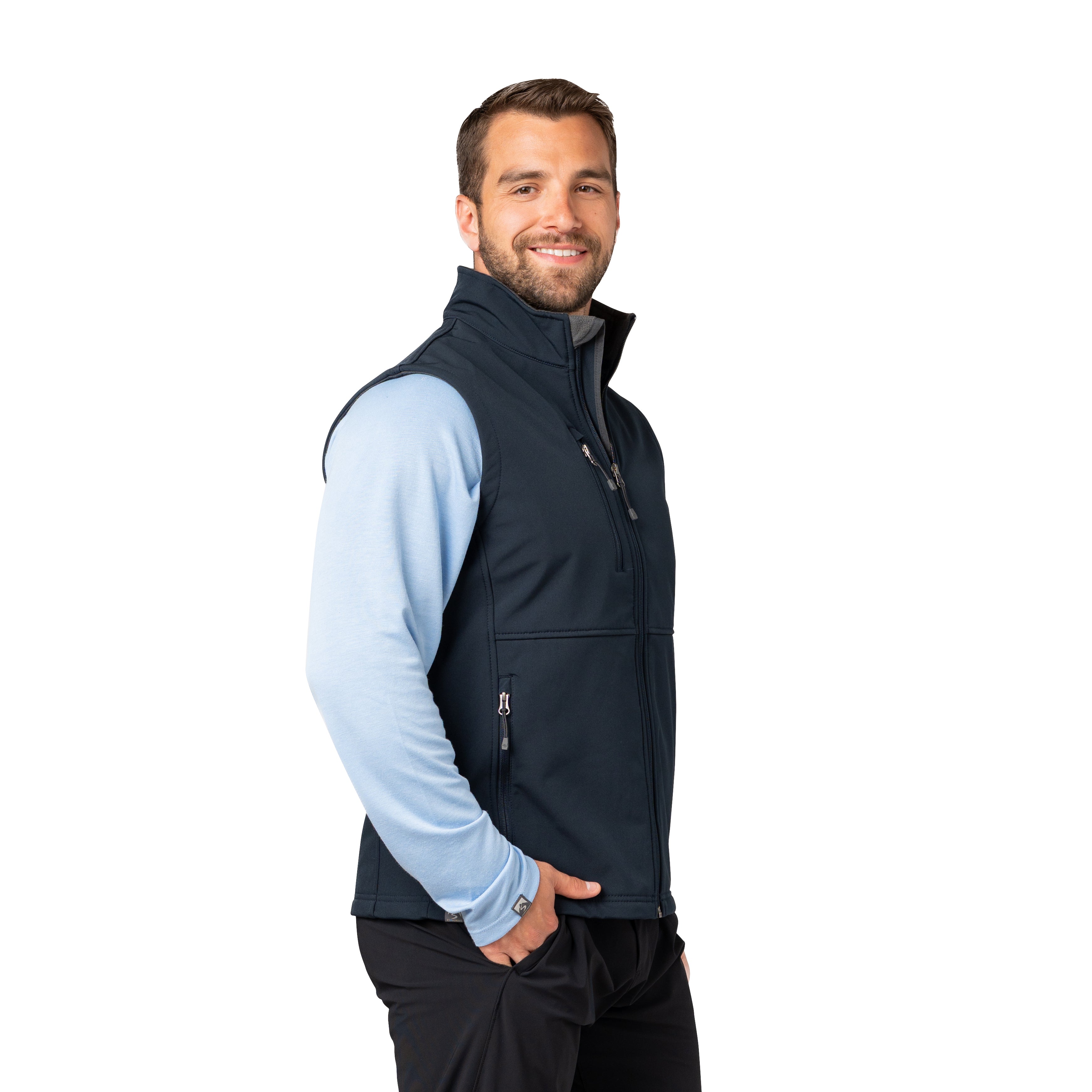 Men's Trailblazer Fleece-Lined Softshell Vest – Storm Creek