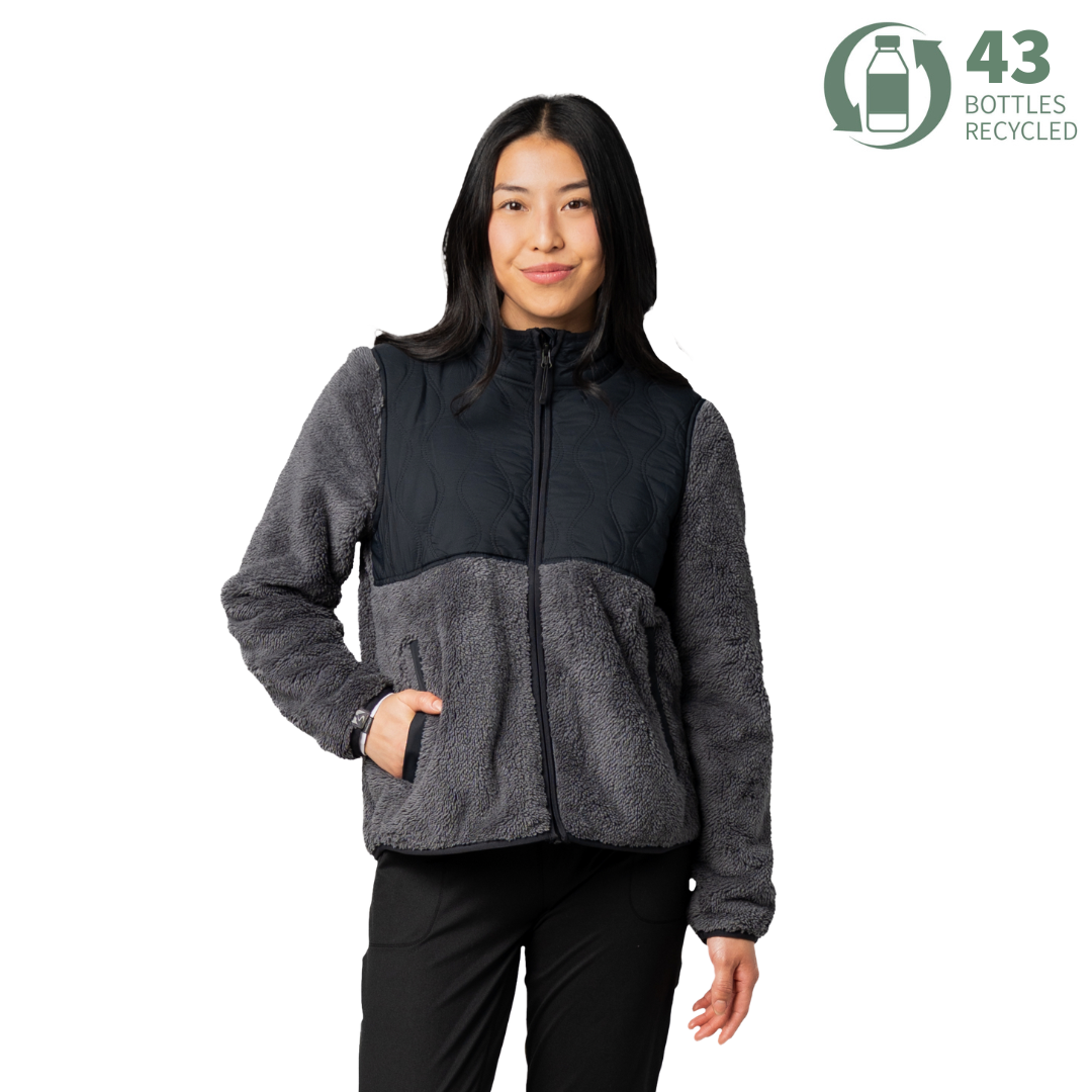 Women's Teddy Quilted Teddy Fleece Jacket – Storm Creek