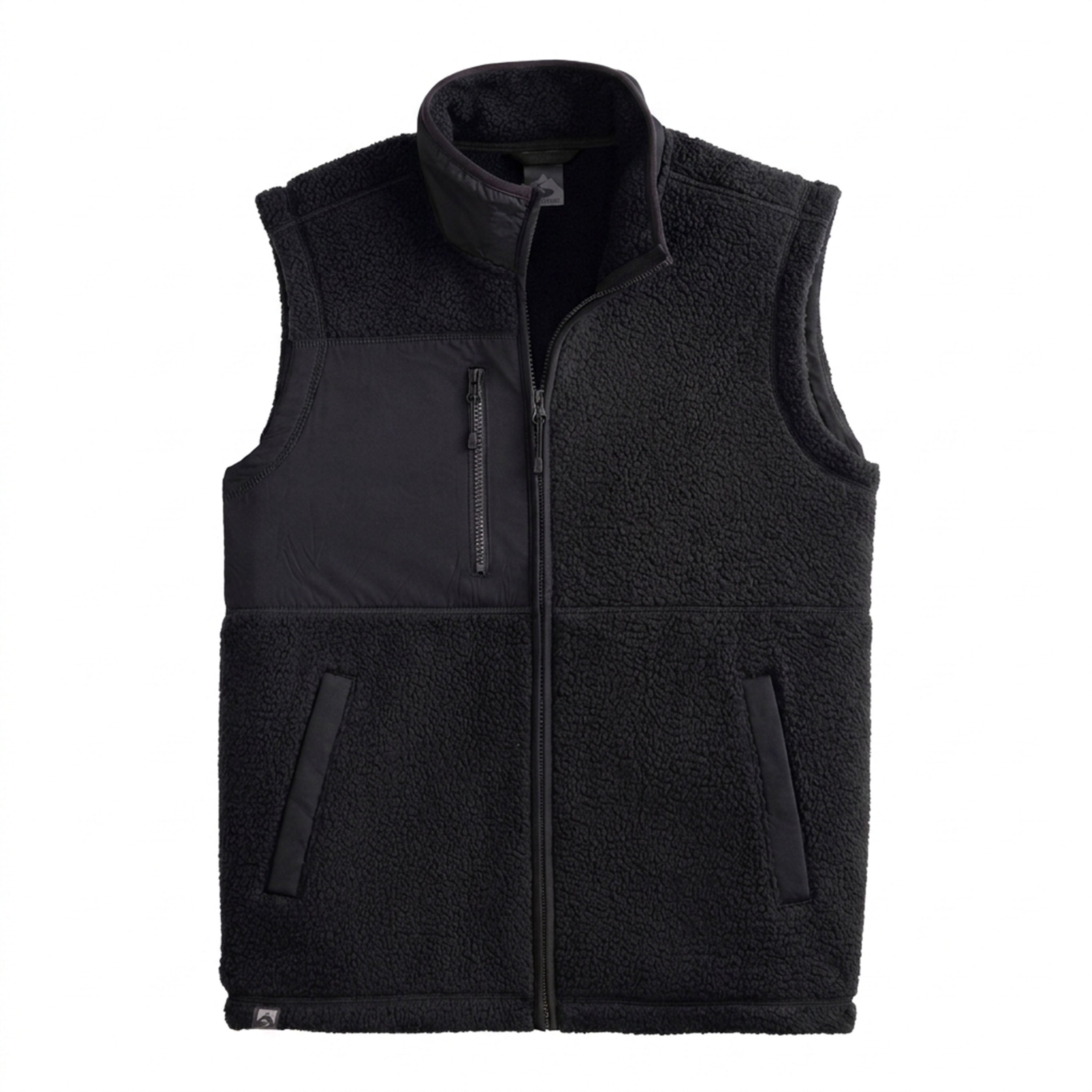 Men's Warm Up Colorblock Sherpa Fleece Vest – Storm Creek