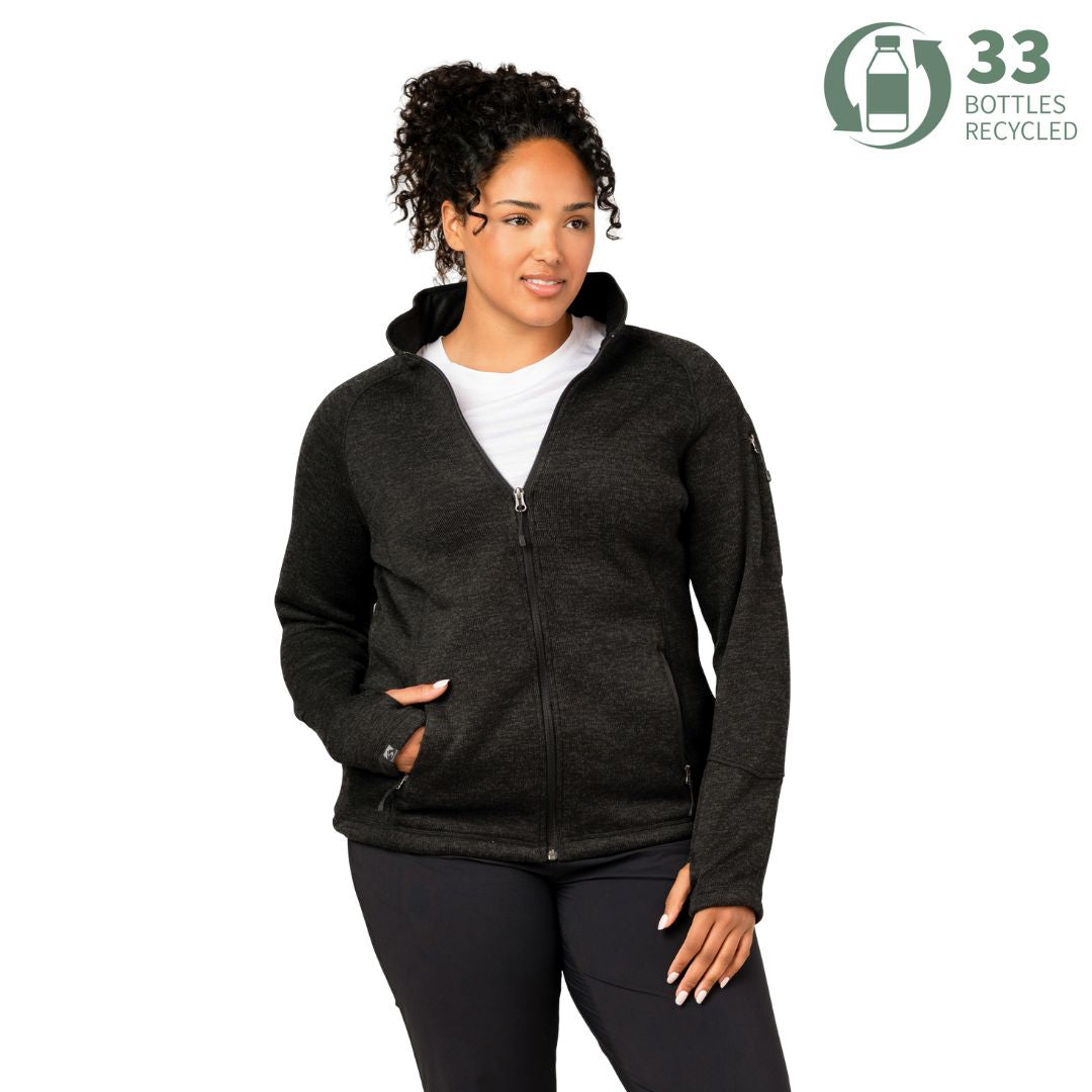 Clique Haines fleecejack zwart maat XL - De Boer Clique Haines fleecejack zwart maat XL - De Boer