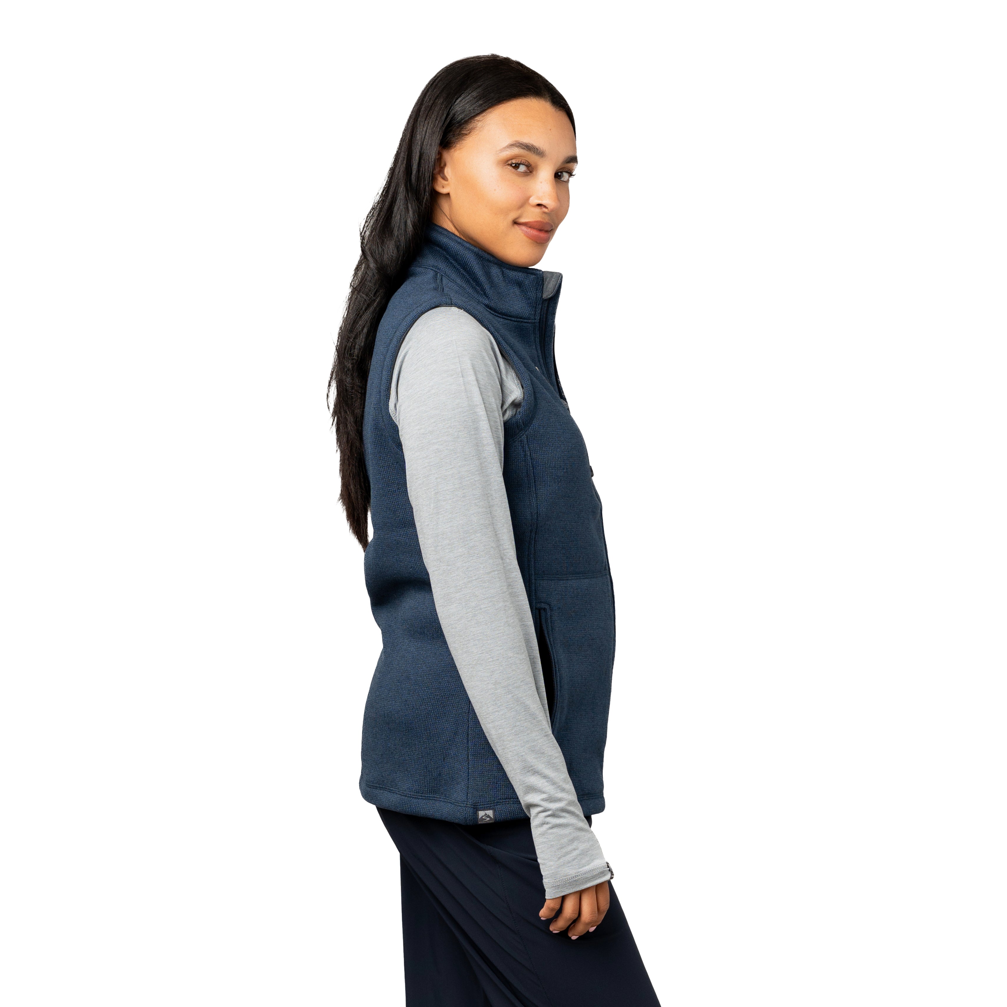 roughlow frill vest(NAVY)新品未使用 Women's Overachiever Sweaterfleece Vest – Storm Creek Distributor Site