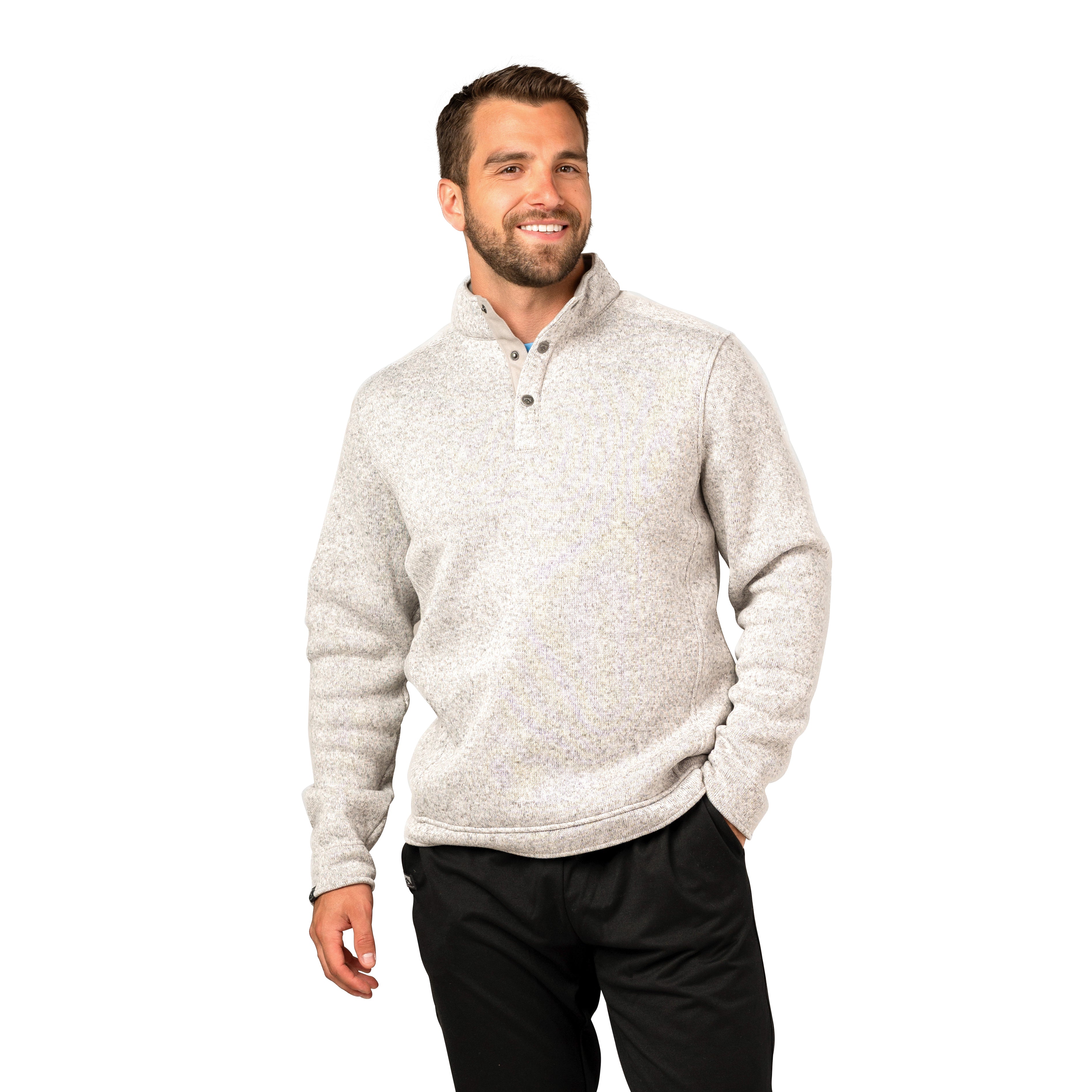 Men's Overachiever Sweaterfleece Pullover – Storm Creek