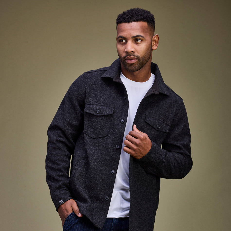 Men's Daybreak Wool-Like Shirt Jacket