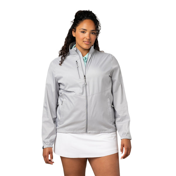 Women's Idealist Water-Resistant Full Zip Windbreaker - SALE