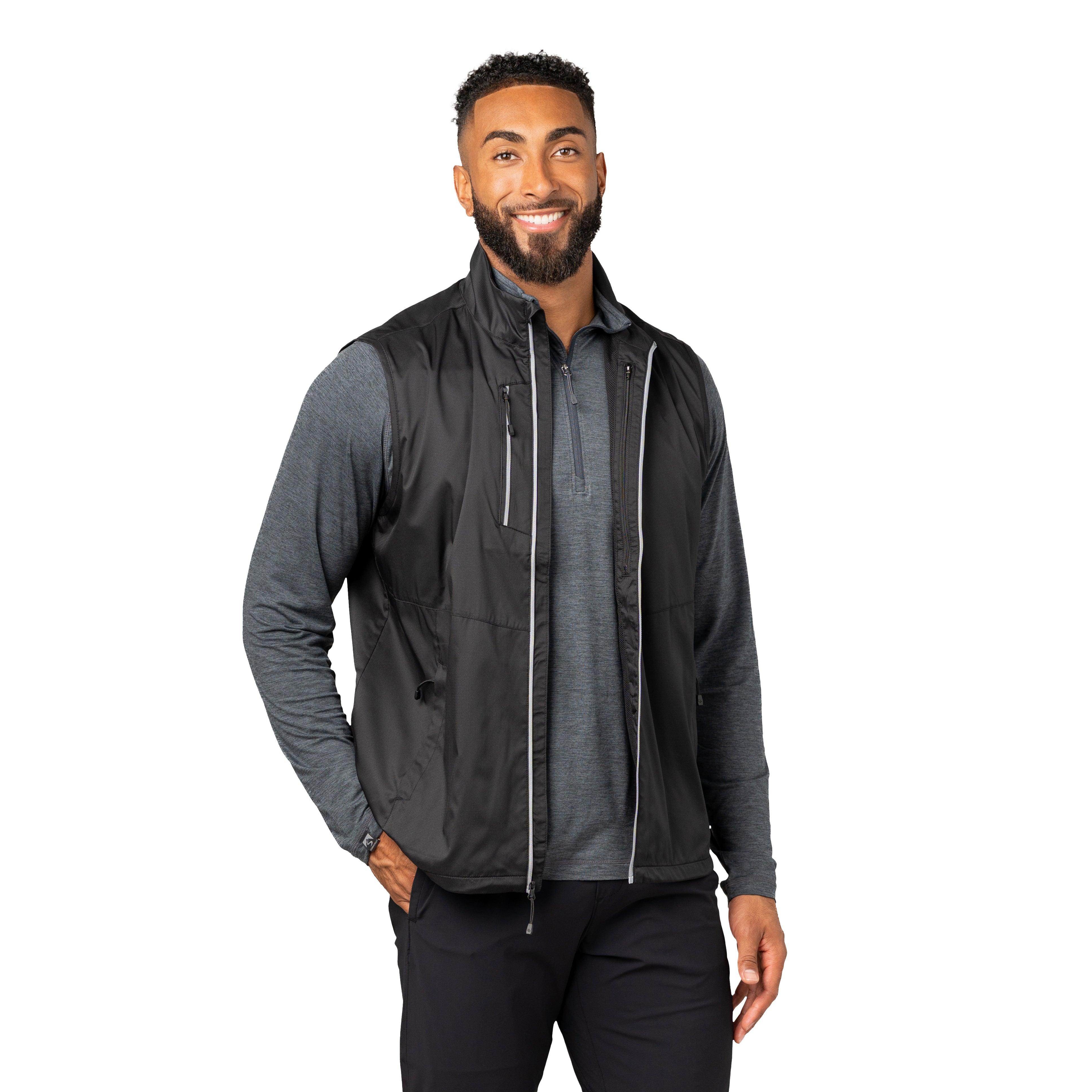 Men's Idealist Water-Resistant Wind Vest – Storm Creek Distributor Men's Idealist Water-Resistant Wind Vest – Storm Creek Distributor