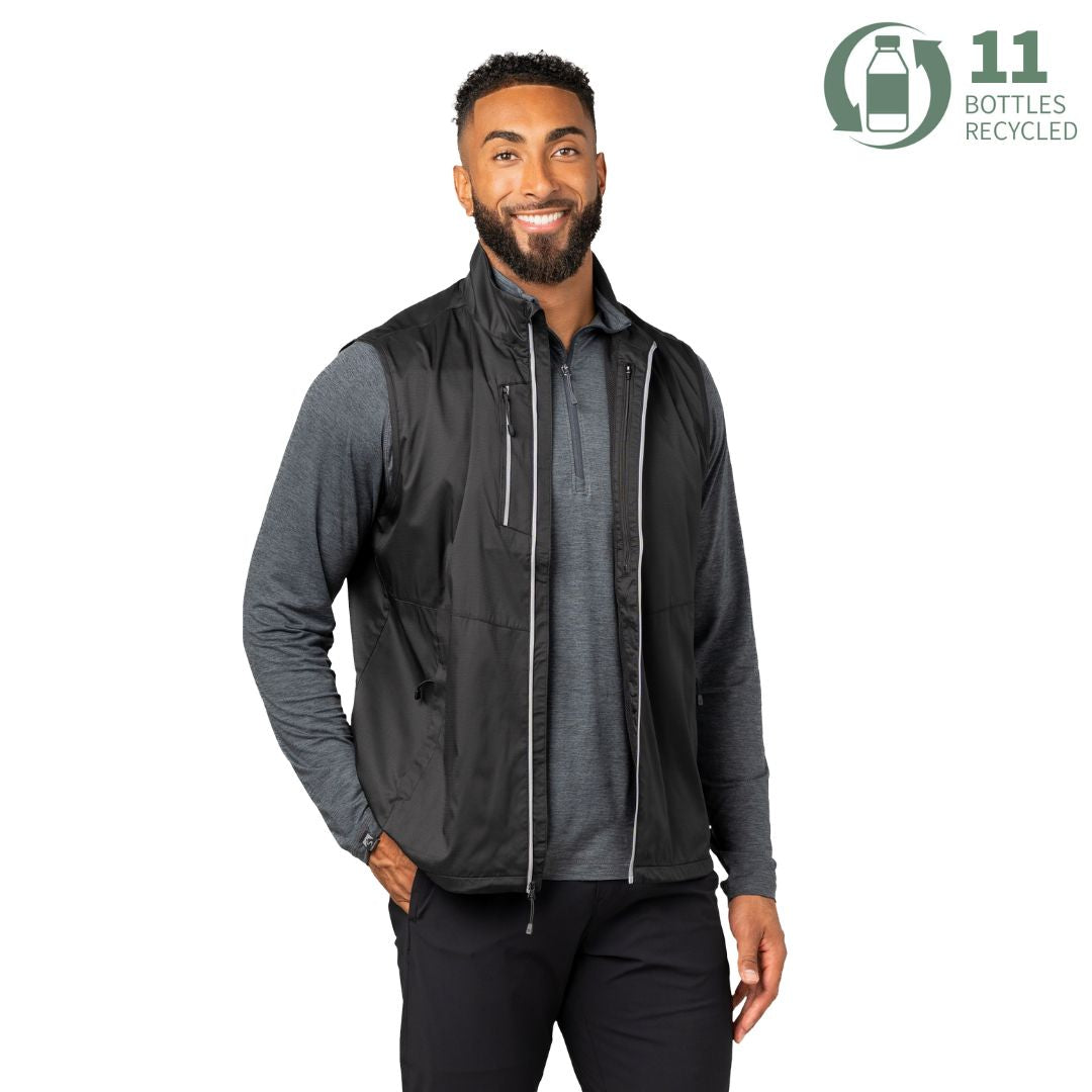 Men's Idealist Water-Resistant Wind Vest – Storm Creek Distributor