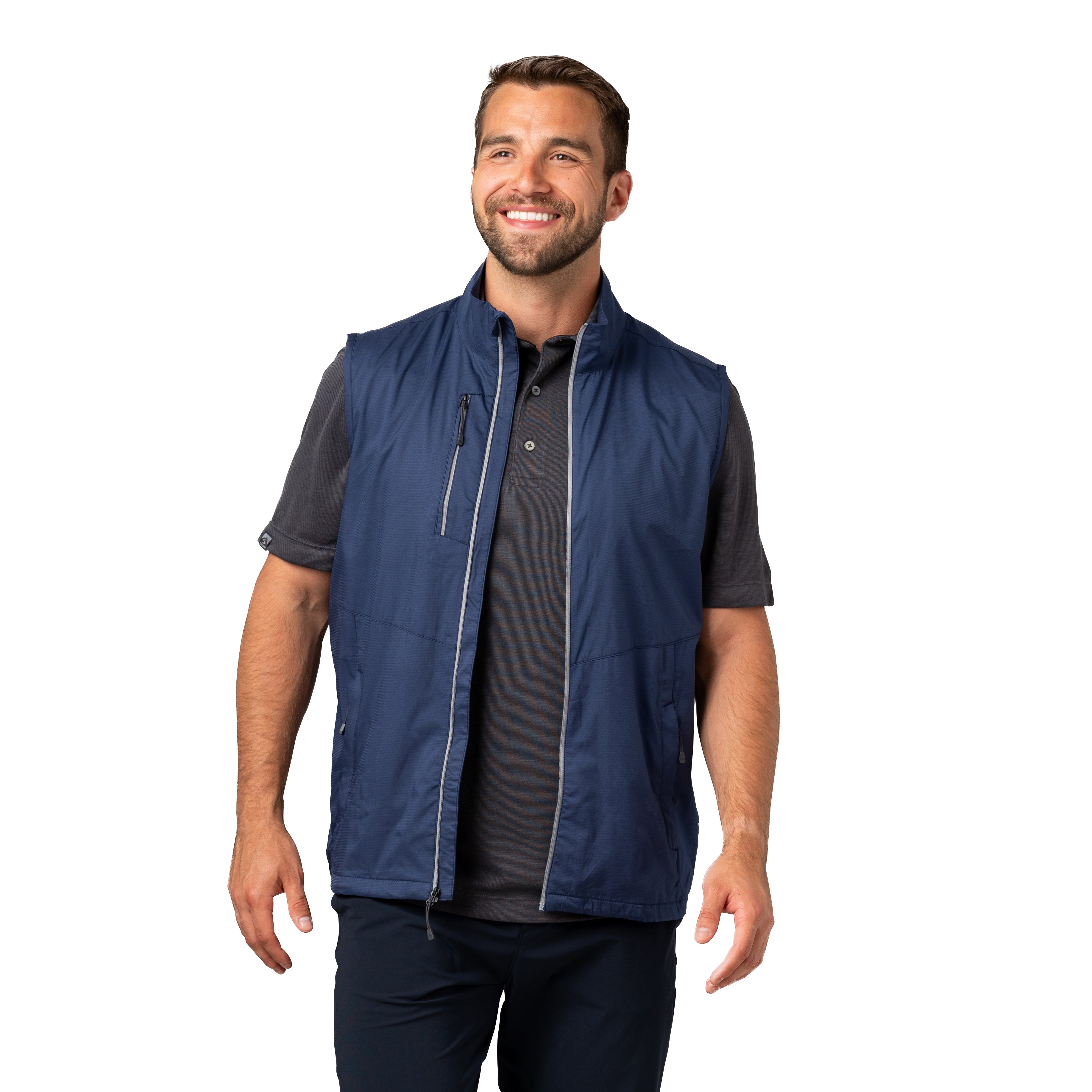 Men's Idealist Water-Resistant Wind Vest – Storm Creek Distributor