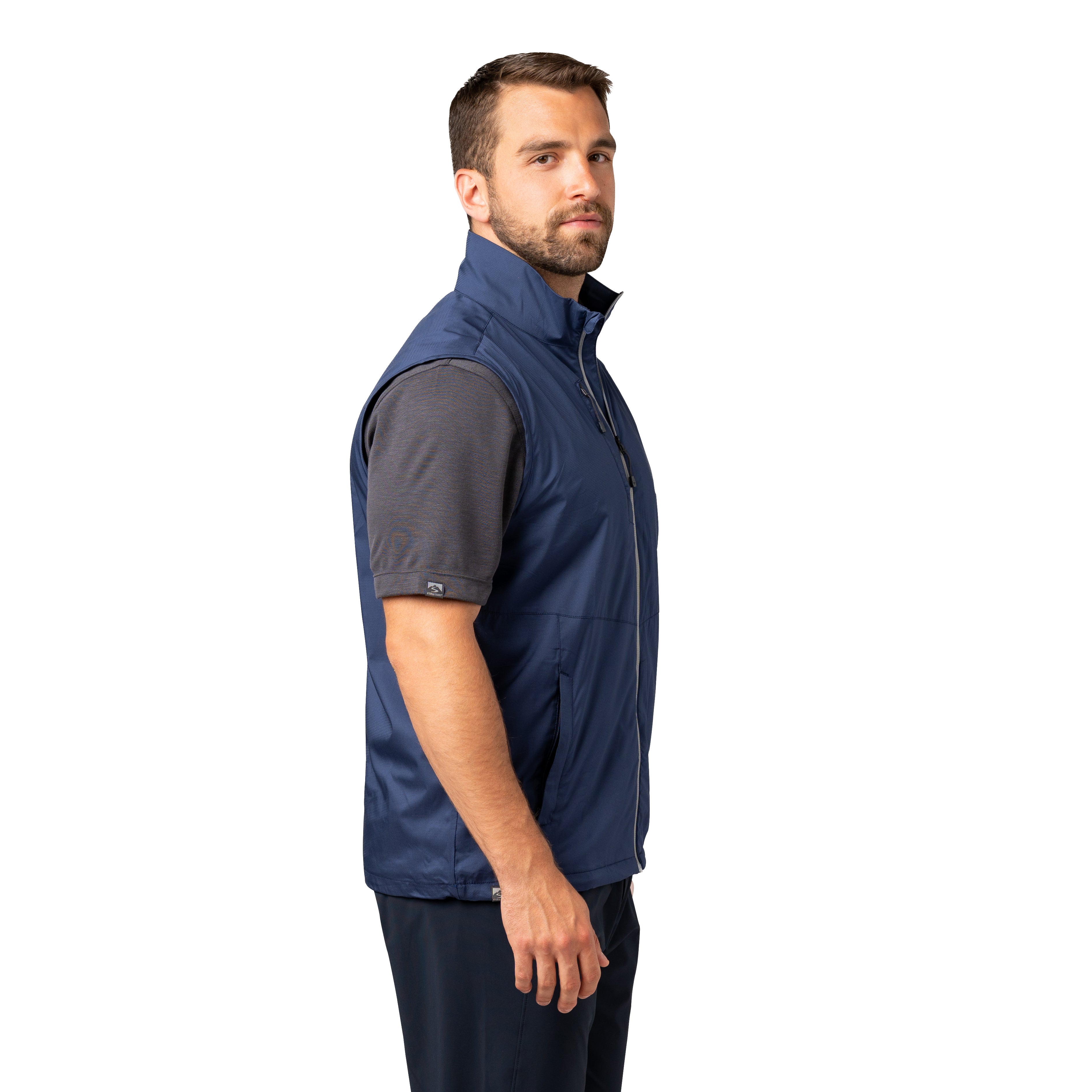 Men's Idealist Water-Resistant Wind Vest – Storm Creek Distributor