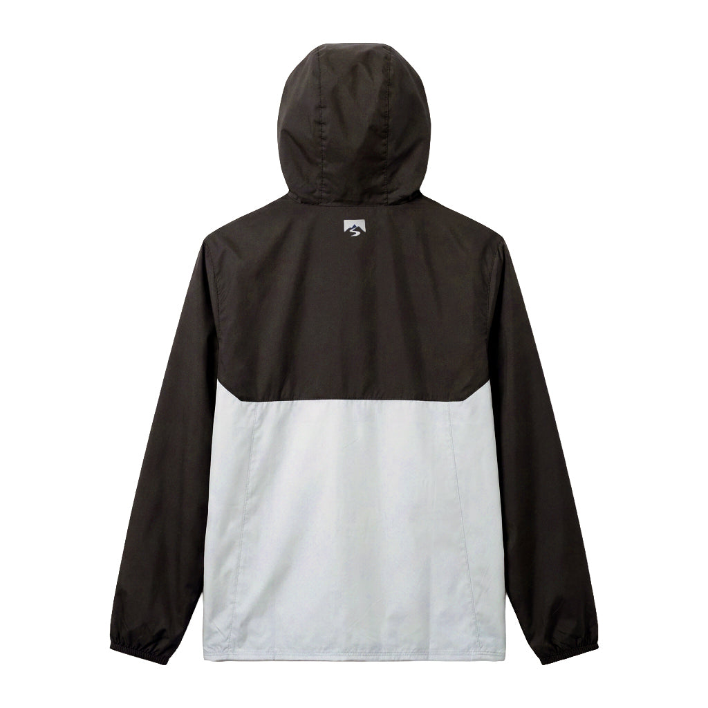 Men's Idealist Water-Resistant Full Zip Hooded Windbreaker – Storm