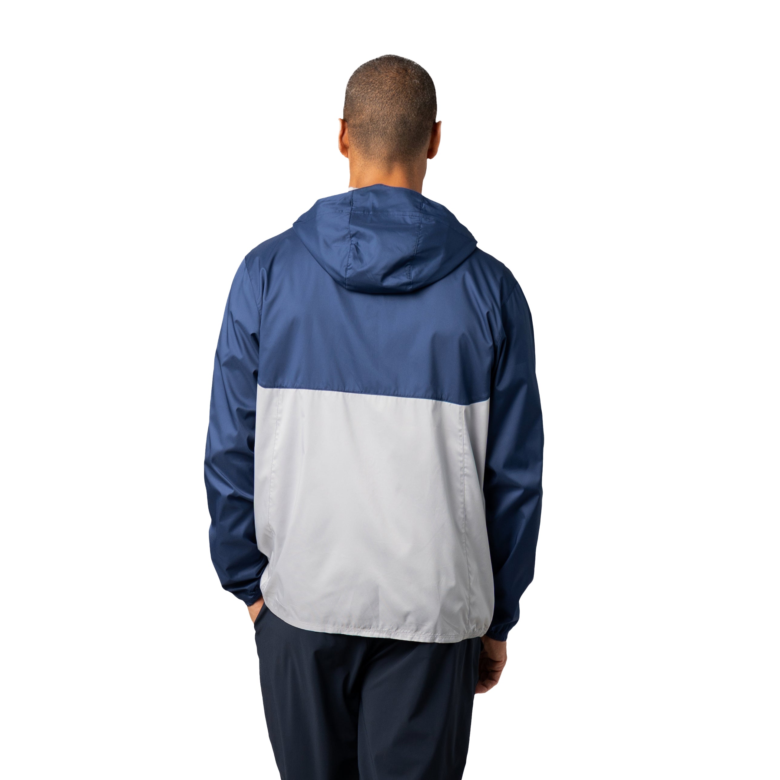 Men's Idealist Water-Resistant Full Zip Hooded Windbreaker – Storm