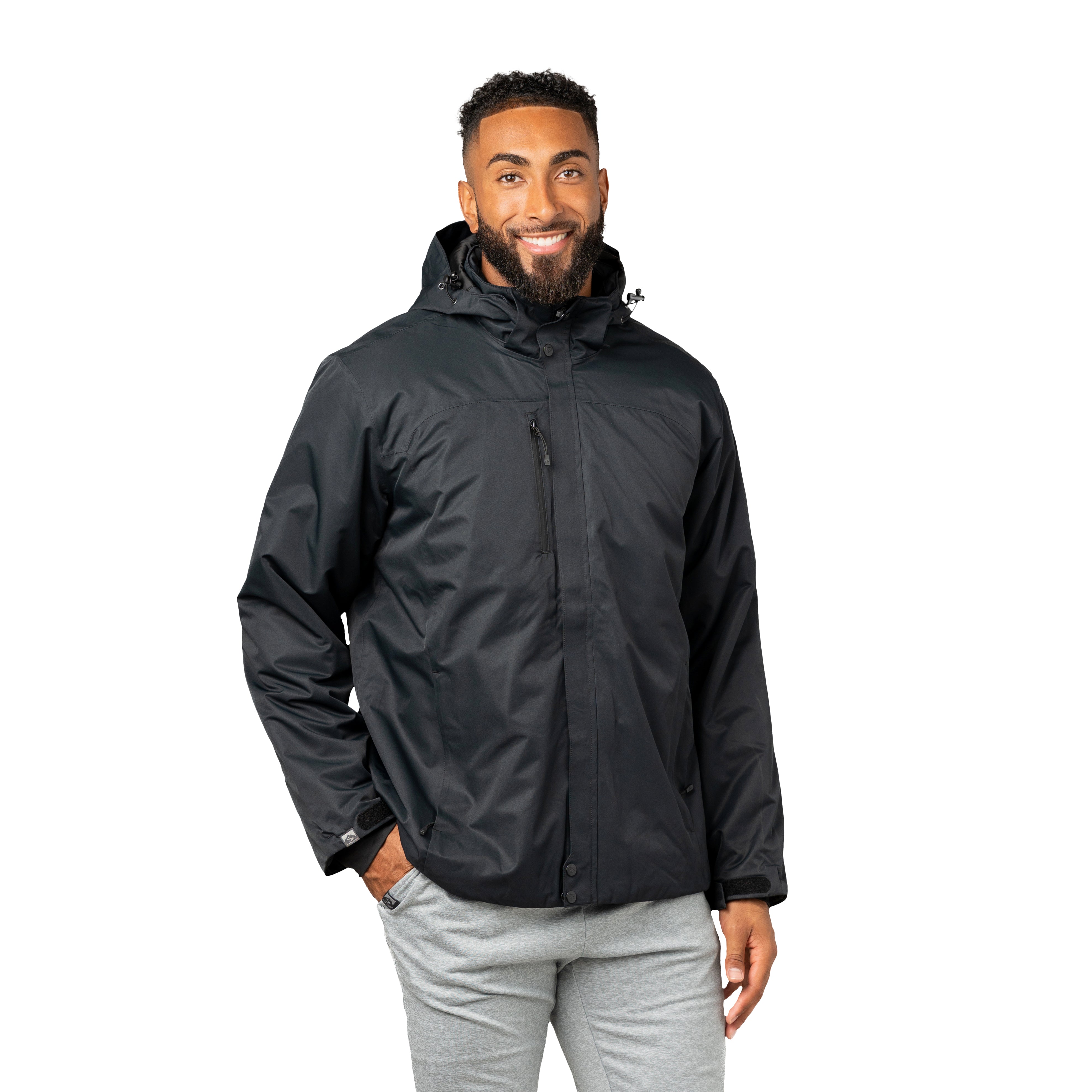 Men's Defender 160 GSM Insulated Waterproof Winter Jacket – Storm