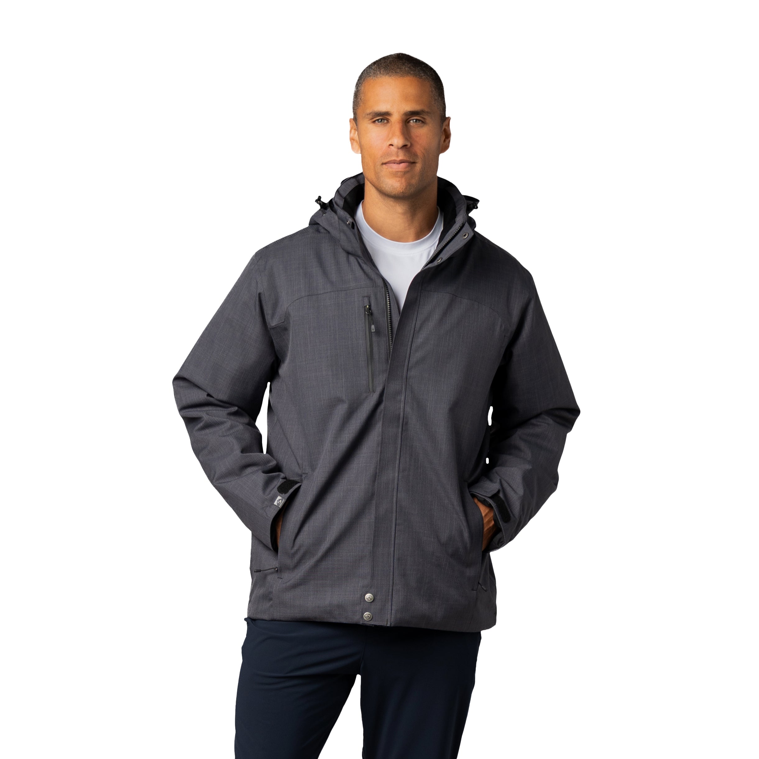 Men's Defender 160 GSM Insulated Waterproof Winter Jacket – Storm