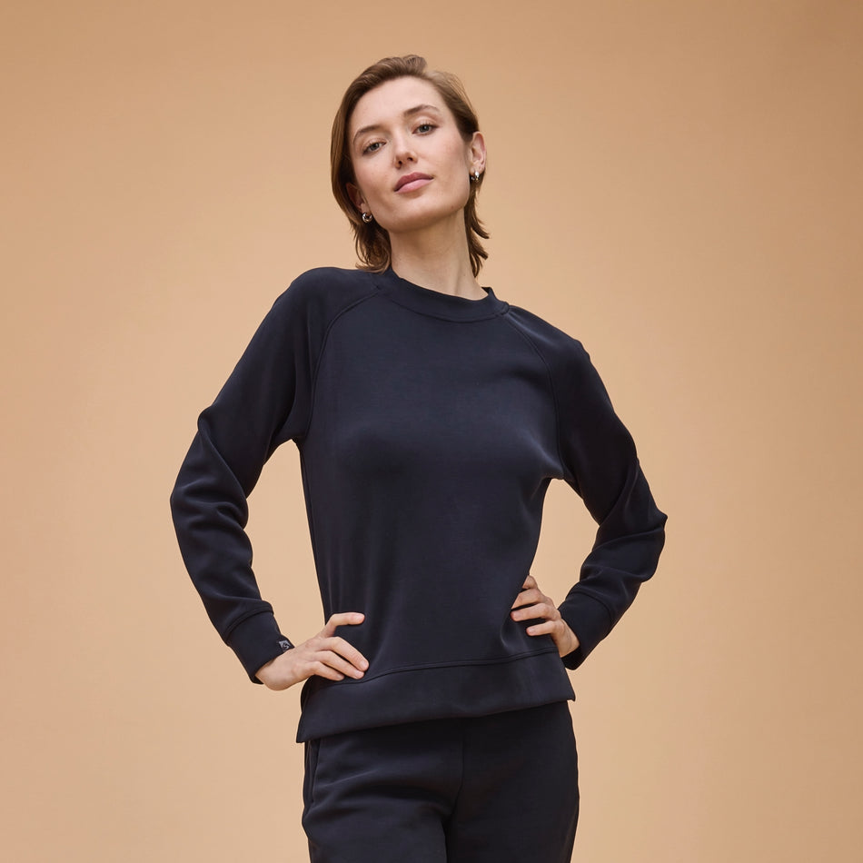 Women's Comfort Zone Super Soft Modal Blend Crew Neck - COMING FALL 2025