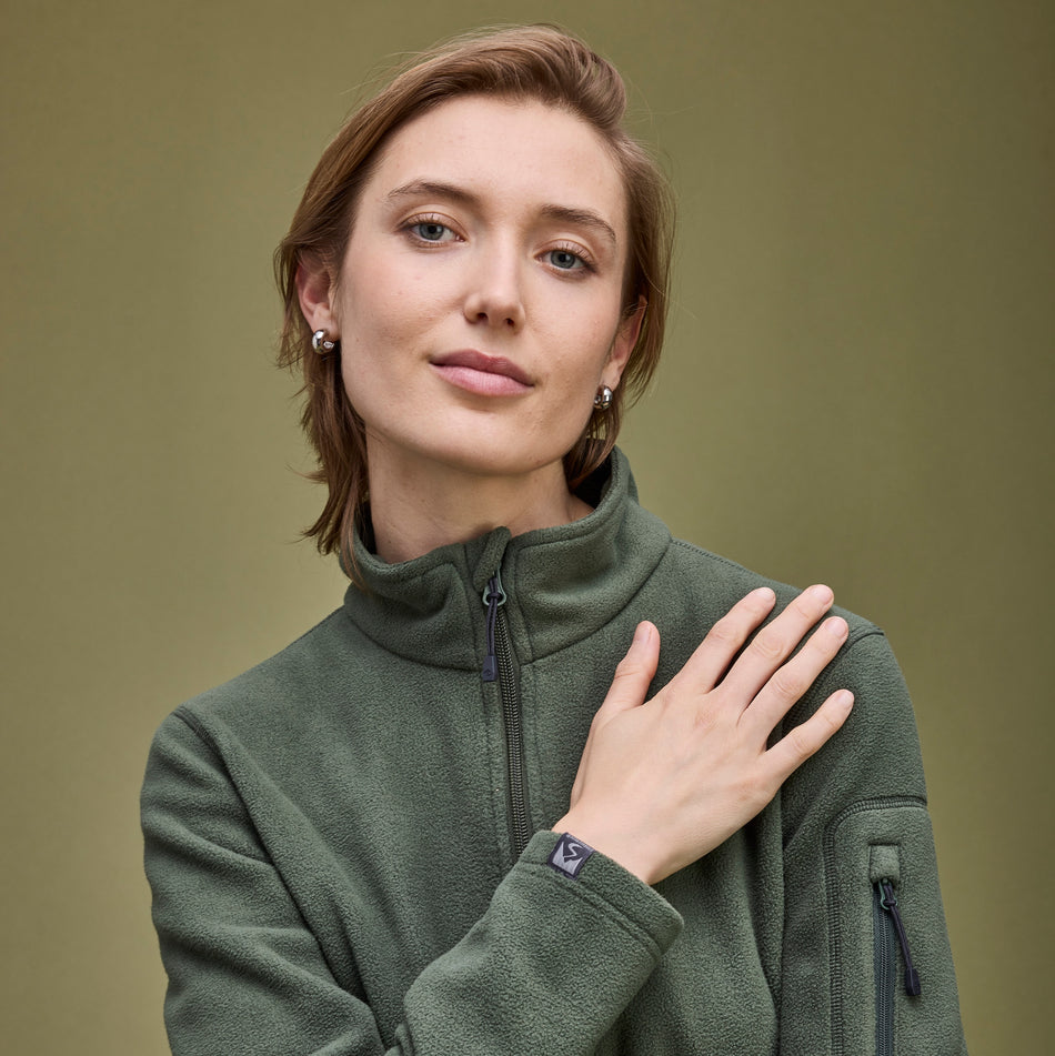 Women's Fireside Fleece Microfleece Quarter Zip
