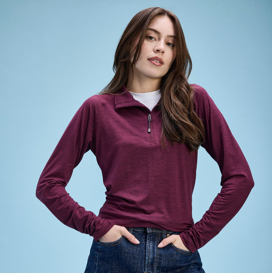 Women's Pacesetter Super Soft Lightweight Quarter Zip
