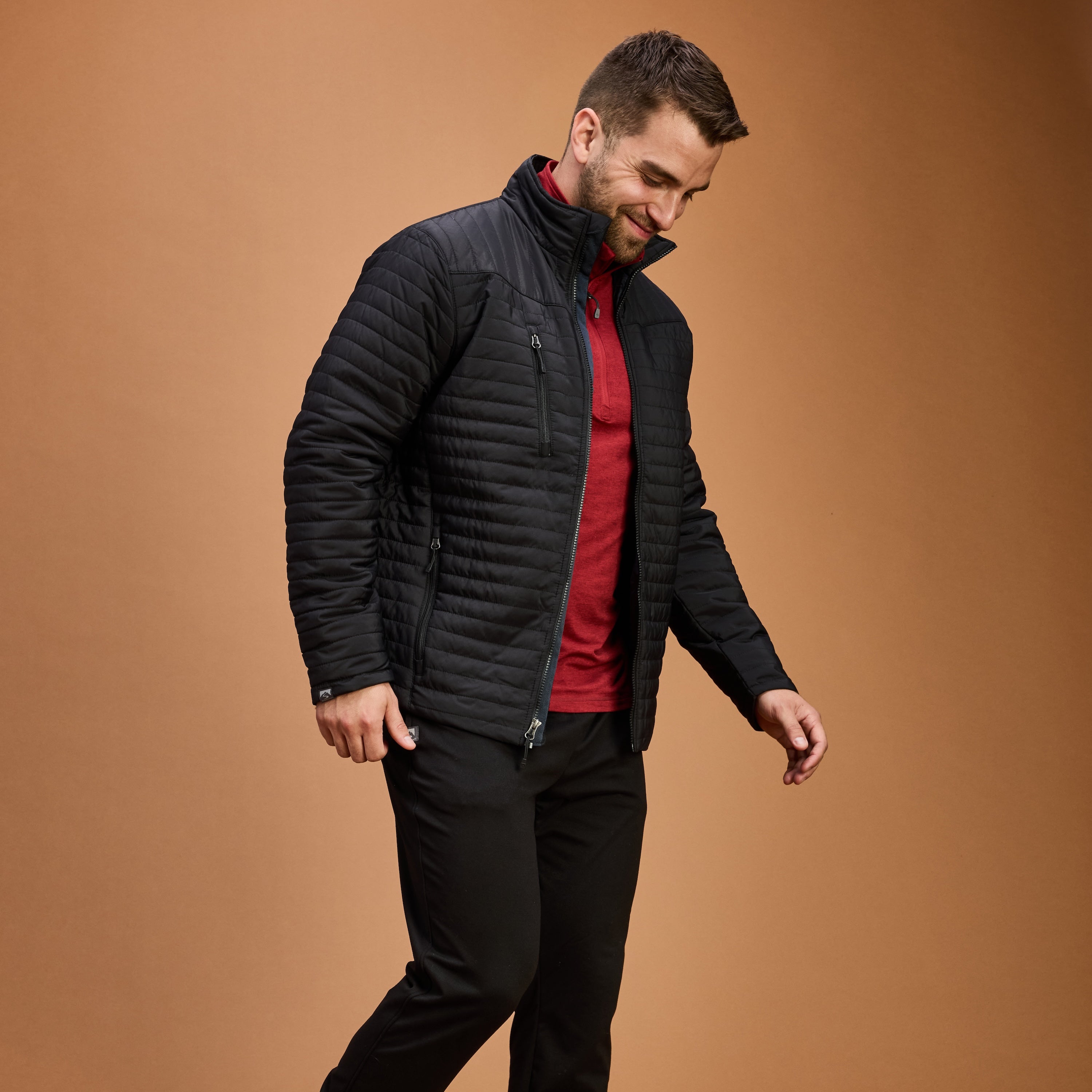 Men's Front Runner 120 GSM Insulated Quilted Jacket – Storm Creek