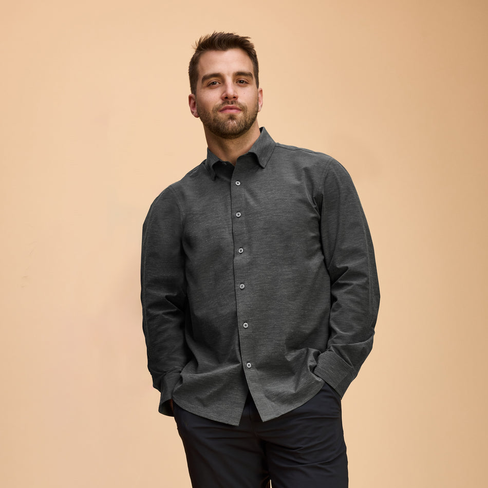 Men's Prodigy Soft Poly/Cotton Blend Button Down - SALE