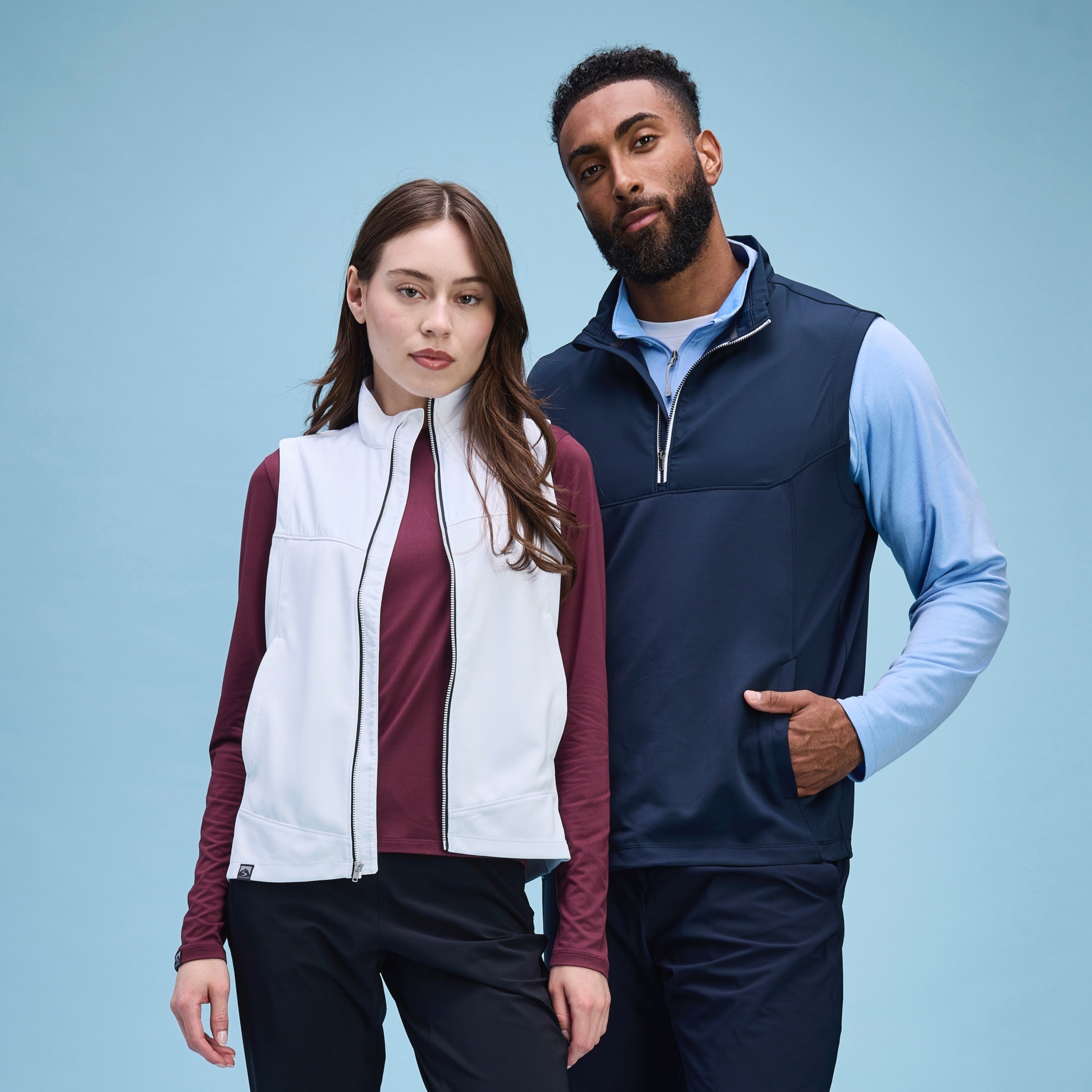 Men's Tiebreaker II Interlock Half Zip Vest – Storm Creek