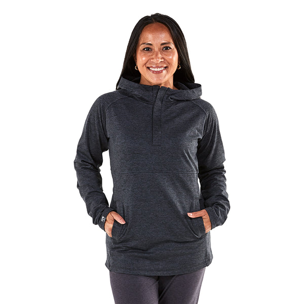 Women's Sidekick Super Soft Midweight Hooded Quarter Zip - SALE