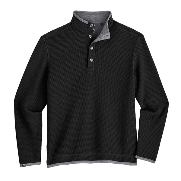 Men's Maverick Waffle Knit Button Up - SALE
