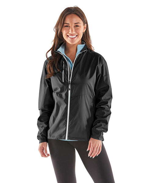 Women's Idealist Water-Resistant Full Zip Windbreaker - SALE