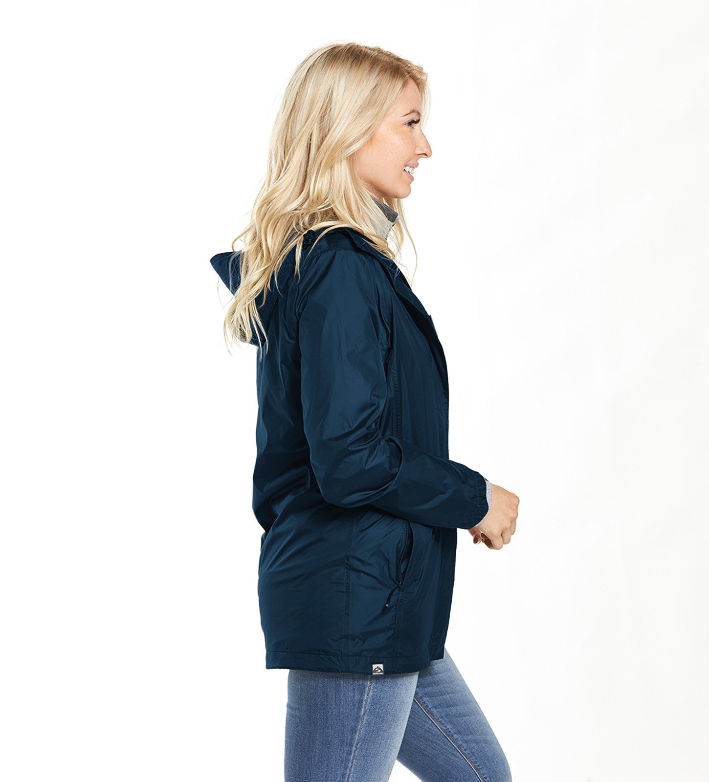 ジャケット MOORER Woman Jacket Navy MODGI100237 U0402 Women's Voyager Rain Jacket | Storm Creek Distributor Site